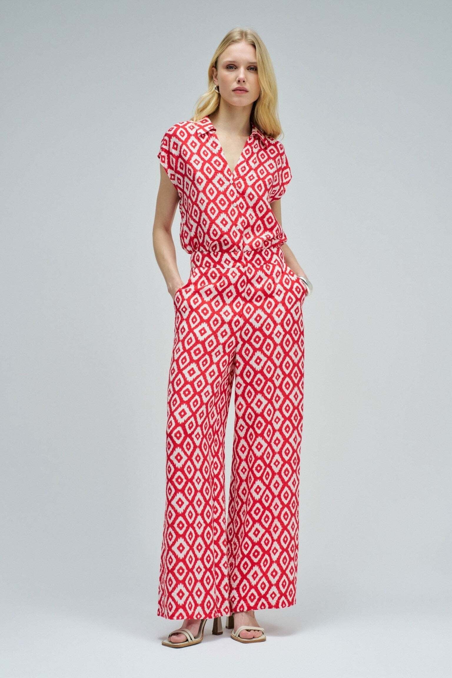 Salsa Stoffhose »Salsa Jeans Stoffhose Print Hight Rise«