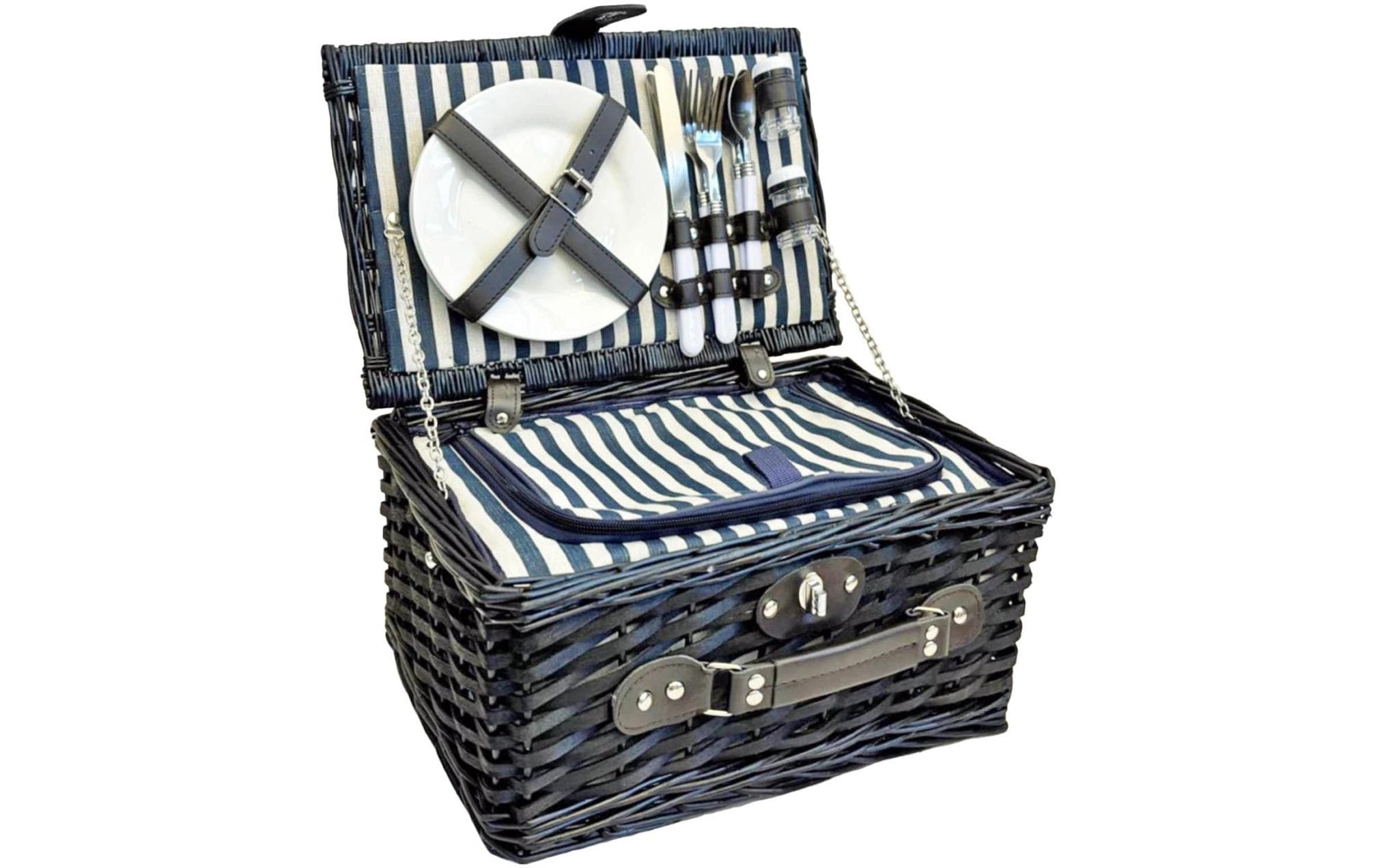 Image of Picknickkorb "Dameco für 2 Personen 13-teilig"