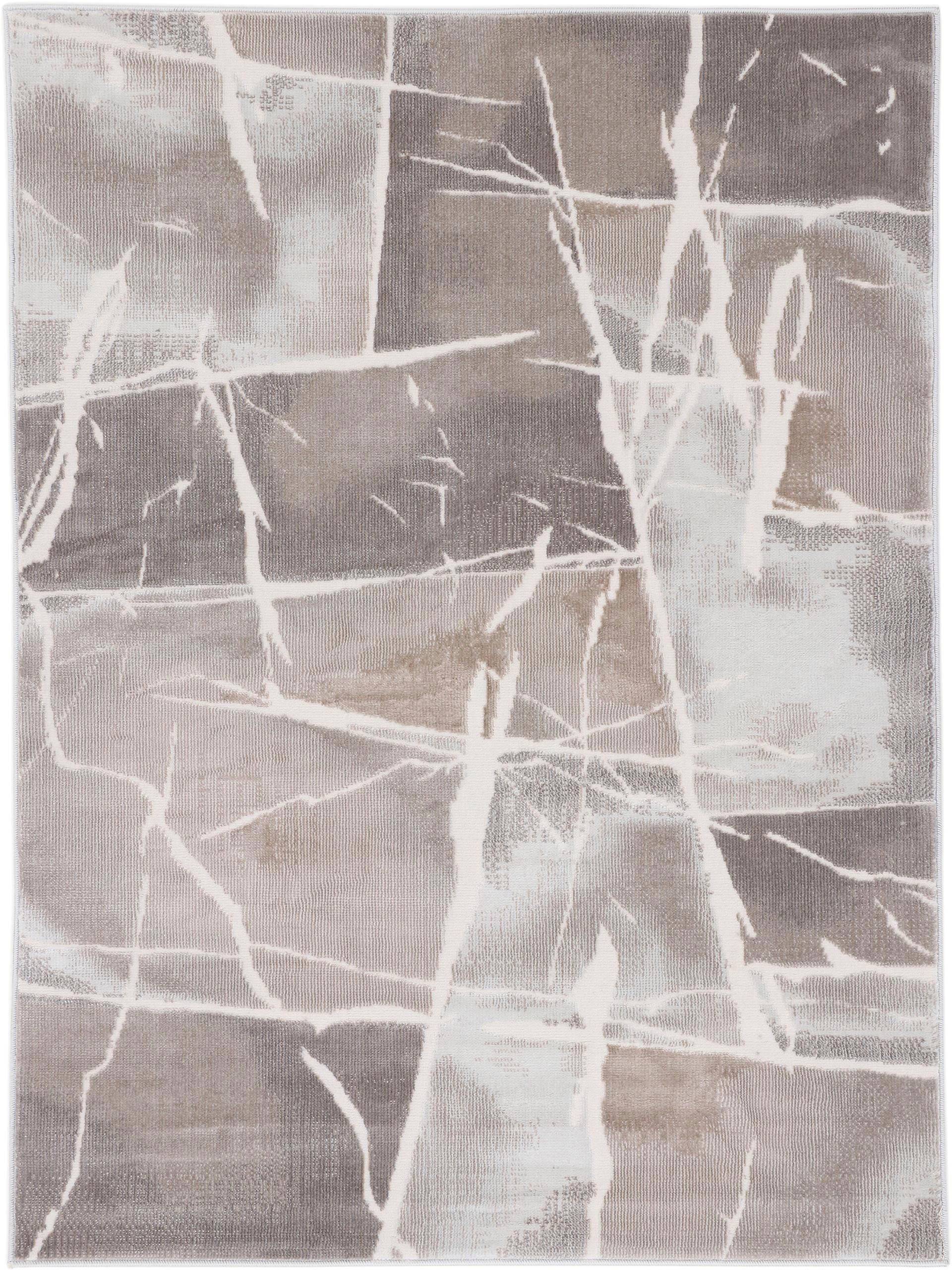 Image of carpetfine Teppich »Marmar Sultani«, rechteckig, 5 mm Höhe, Hoch-Tief-Effekt, Wohnzimmer bei Ackermann Versand Schweiz