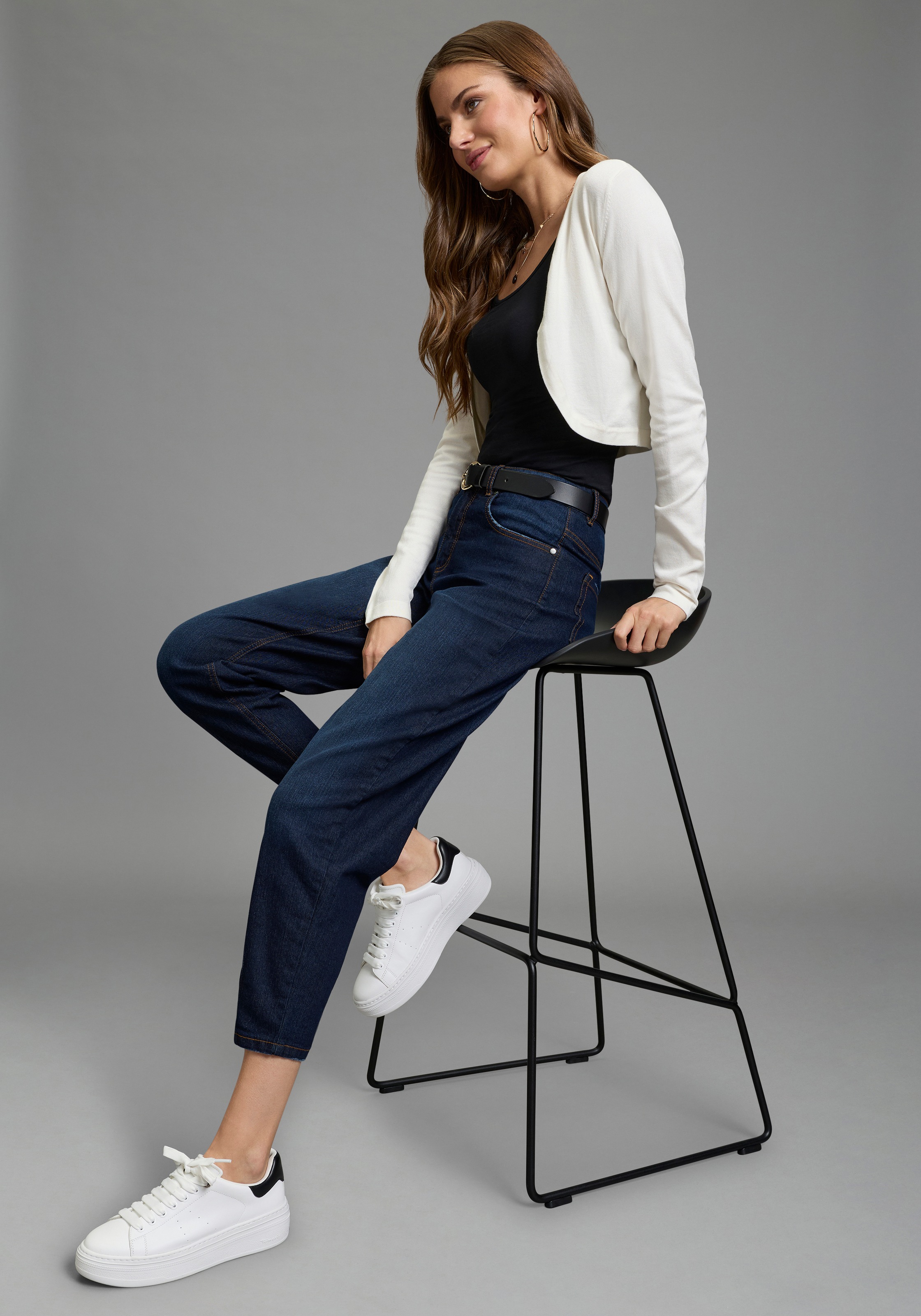 Flashlights Spaghettitop körpernahe Passform, aus Baumwolle und Elasthan