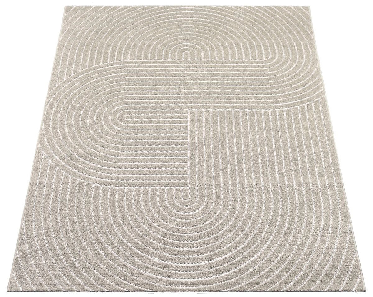 the carpet Tapis »Santo Plus« Rectangulaire 5 mm Höhe Plus moderner robuster In und Outdoor Teppich