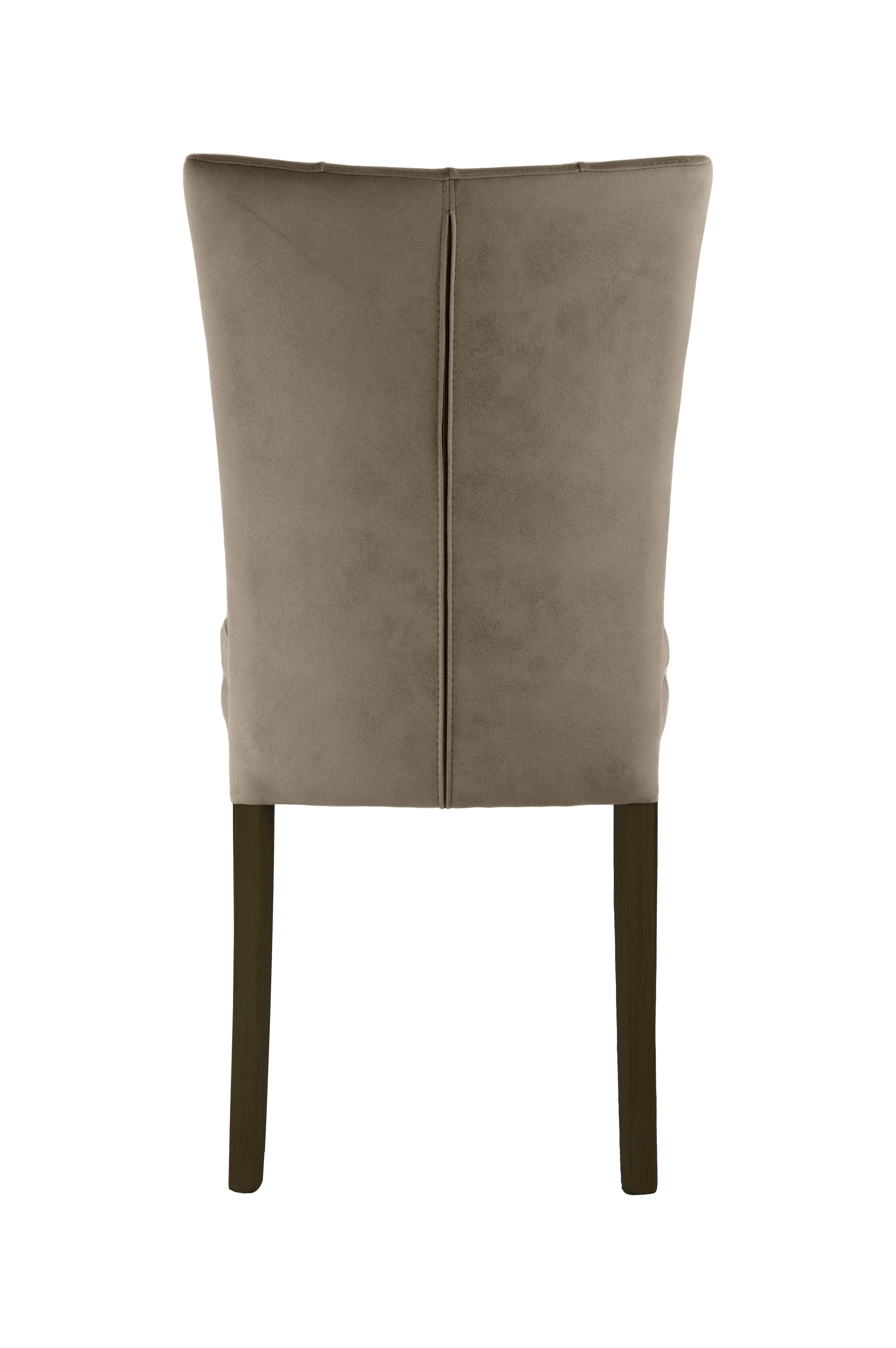 Home affaire 4-Fussstuhl »Colorado«, (Set), 2 St., Microfaser, bequeme Polsterung, Gestell Massivholz wenge oder eiche natur