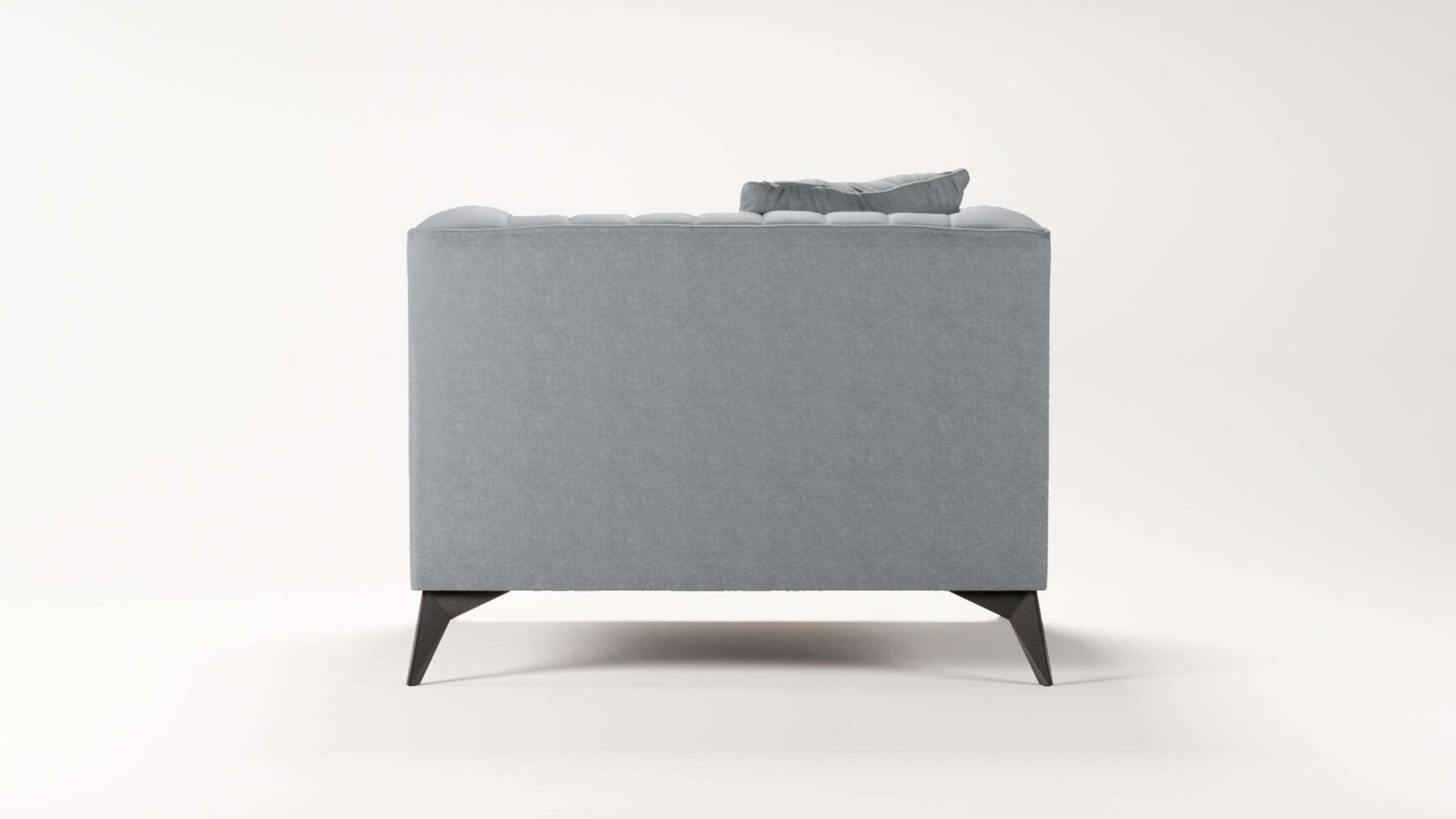 Places of Style Sessel »MATTHEW Loungesessel, Masse B/T/H: 99/86/74 cm«, incl. 1 Zierkissen, Steppung im Rückenbereich