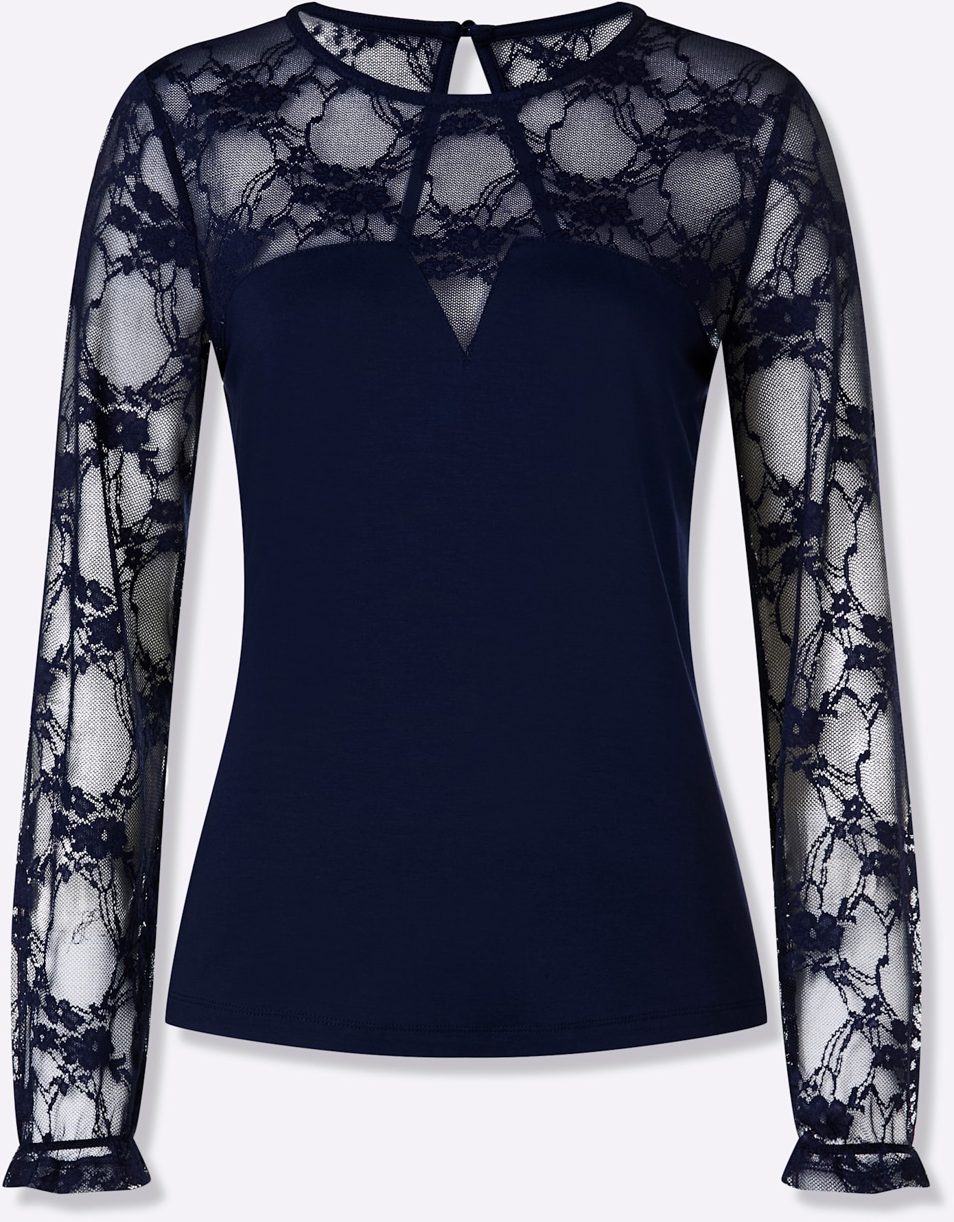 heine Spitzenshirt »Spitzenshirt« 1 tlg.