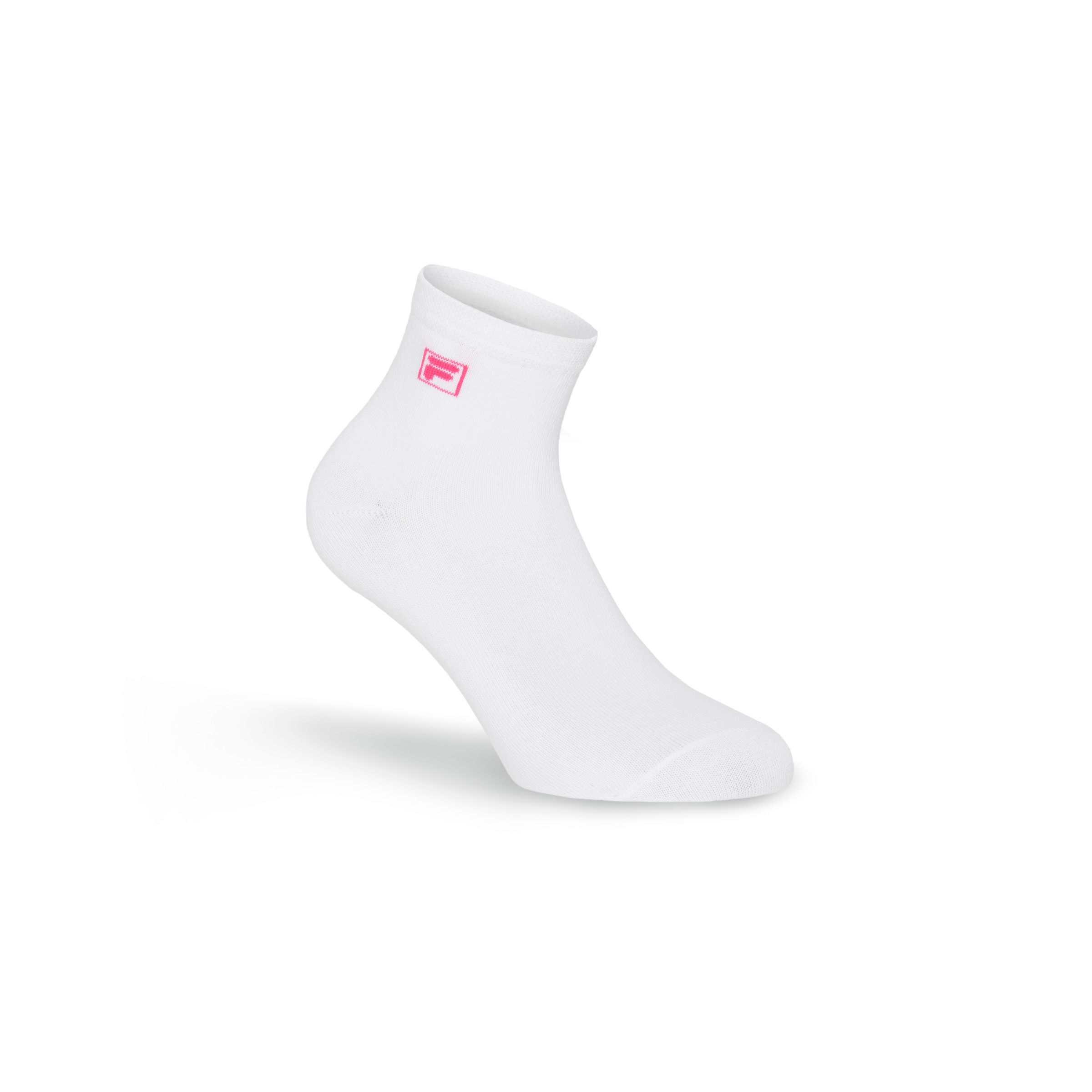 Fila Kurzsocken »UNISEX QUARTER PLAIN SOCKS«, (3 Paar), mit eingestrickem Logo