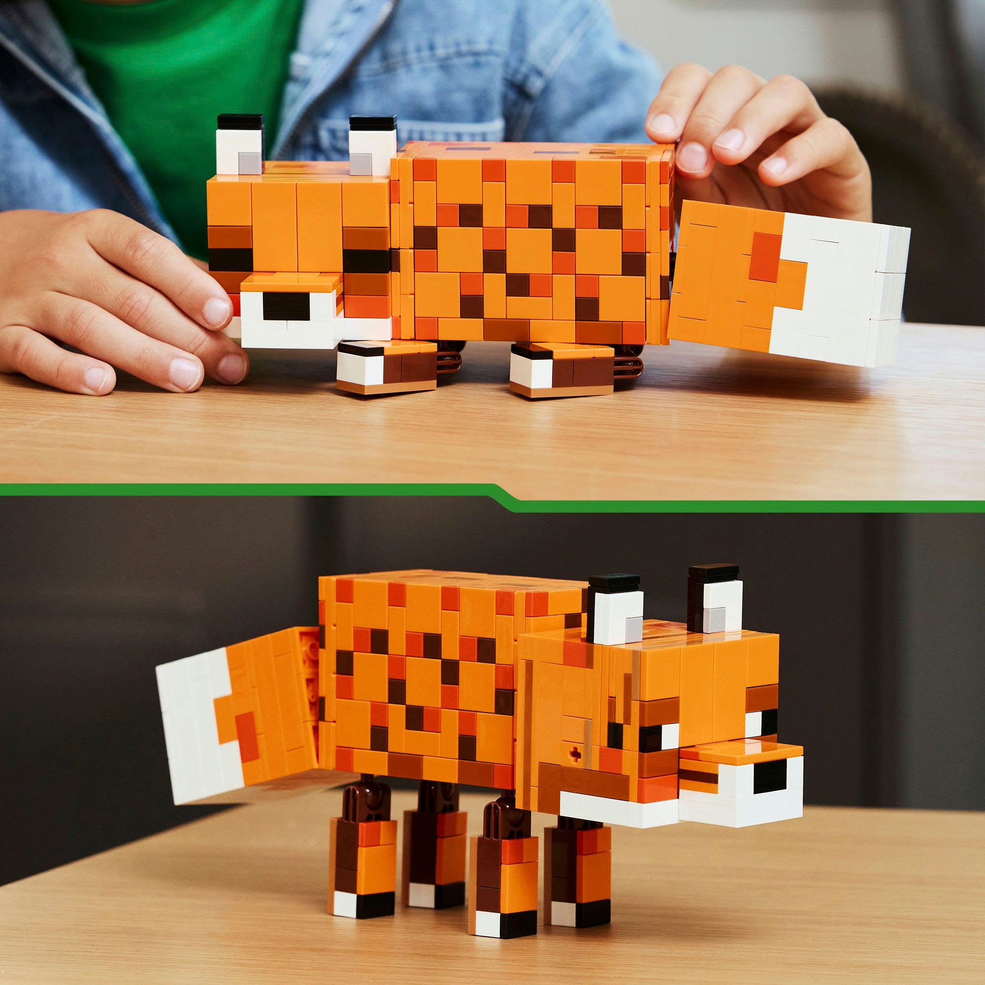 LEGO® Pions de construction »Der Fuchs (21588), LEGO Minecraft« Made in Europe