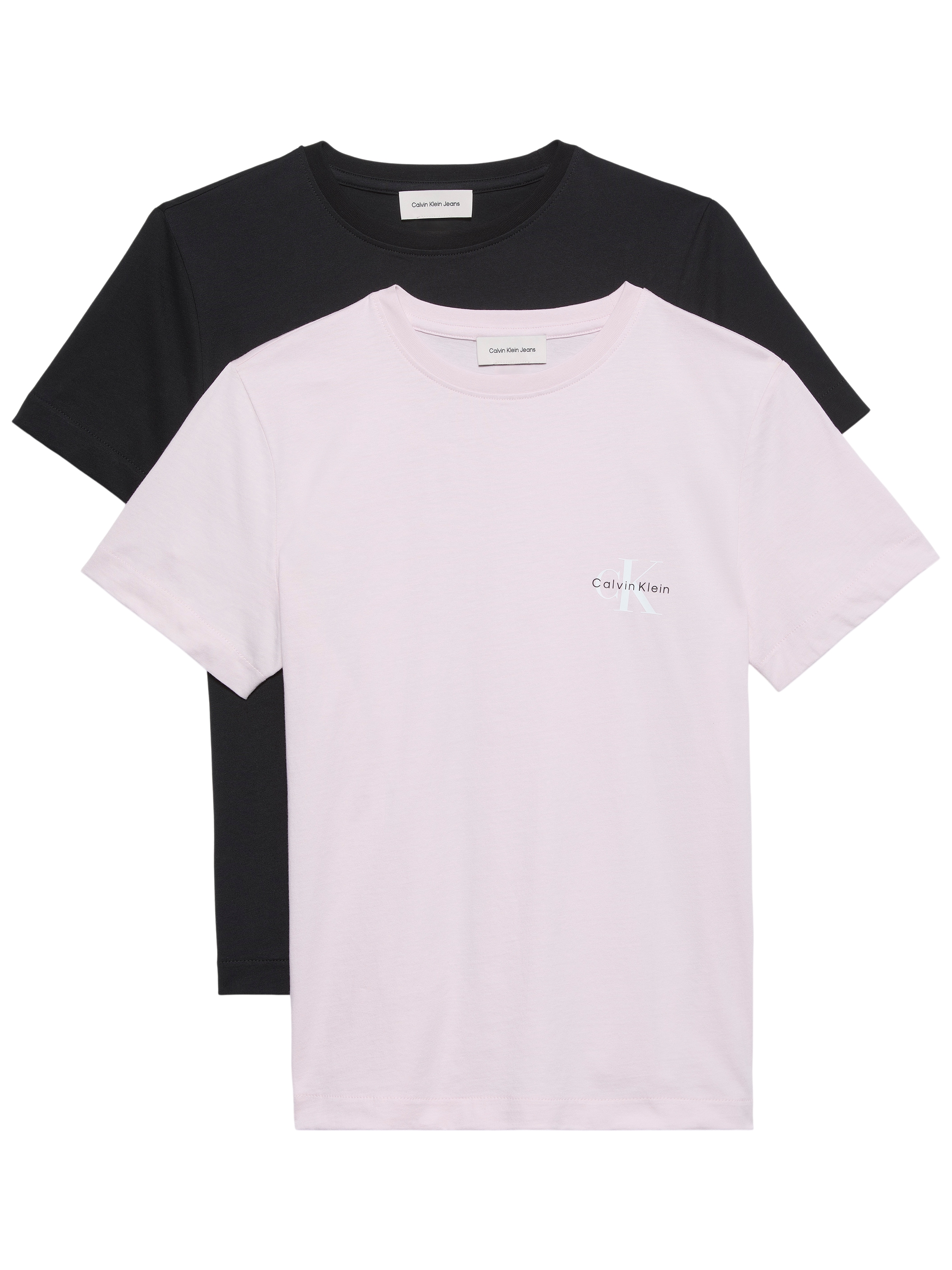 Image of Calvin Klein Jeans T-Shirt "MONOLOGO CN 2 PACK TEE" Packung, 2er-Pack, 2 tlg., Logoschriftzug