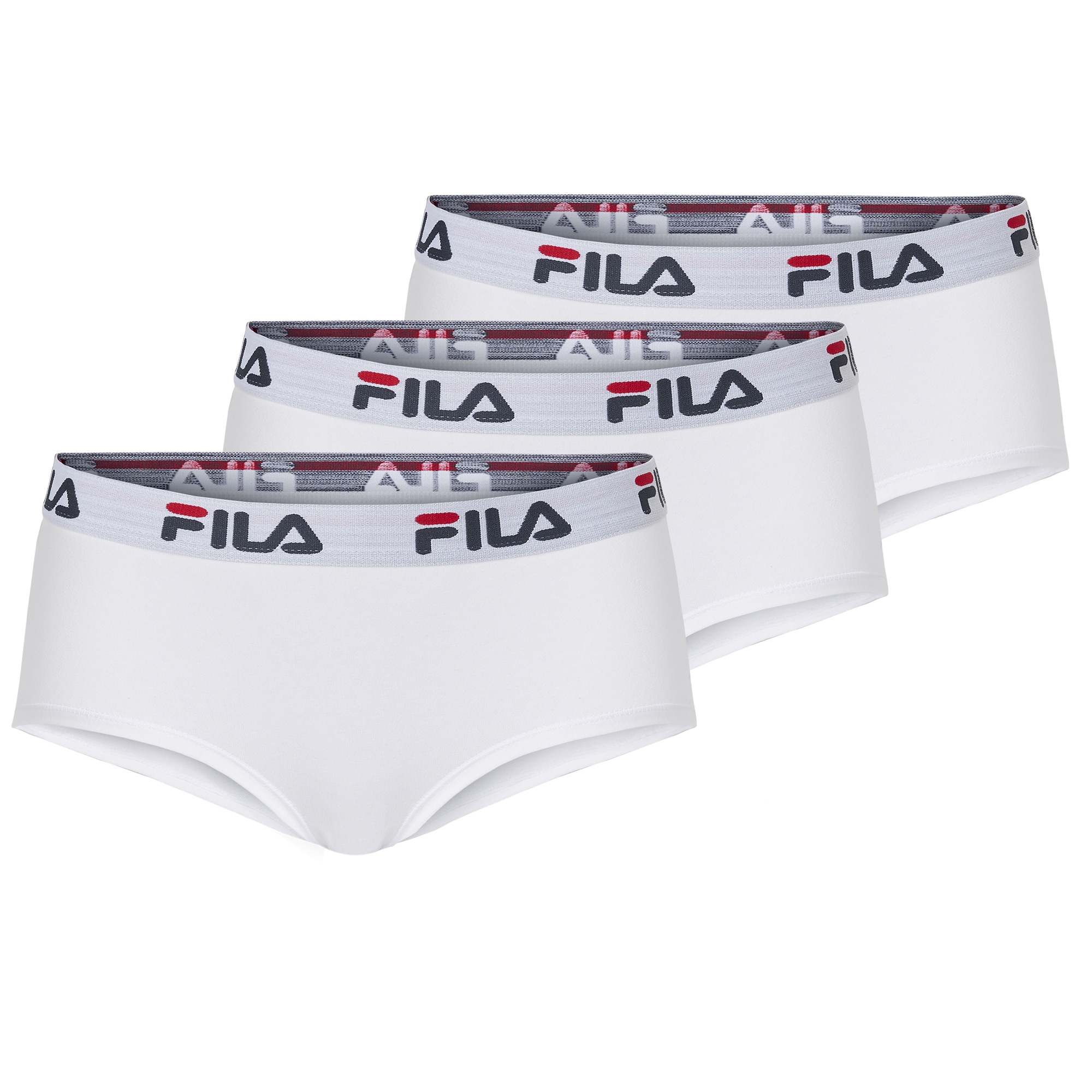Fila Pantalon rétro »WOMAN CULOTTE« 3er Pack,  elastischer Logobund