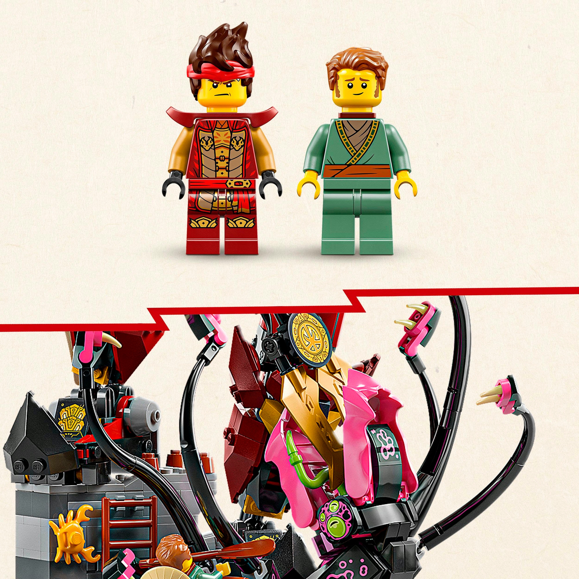 LEGO® Pions de construction »Der Feuerritter-Mech (71846), LEGO Ninjago« Made in Europe