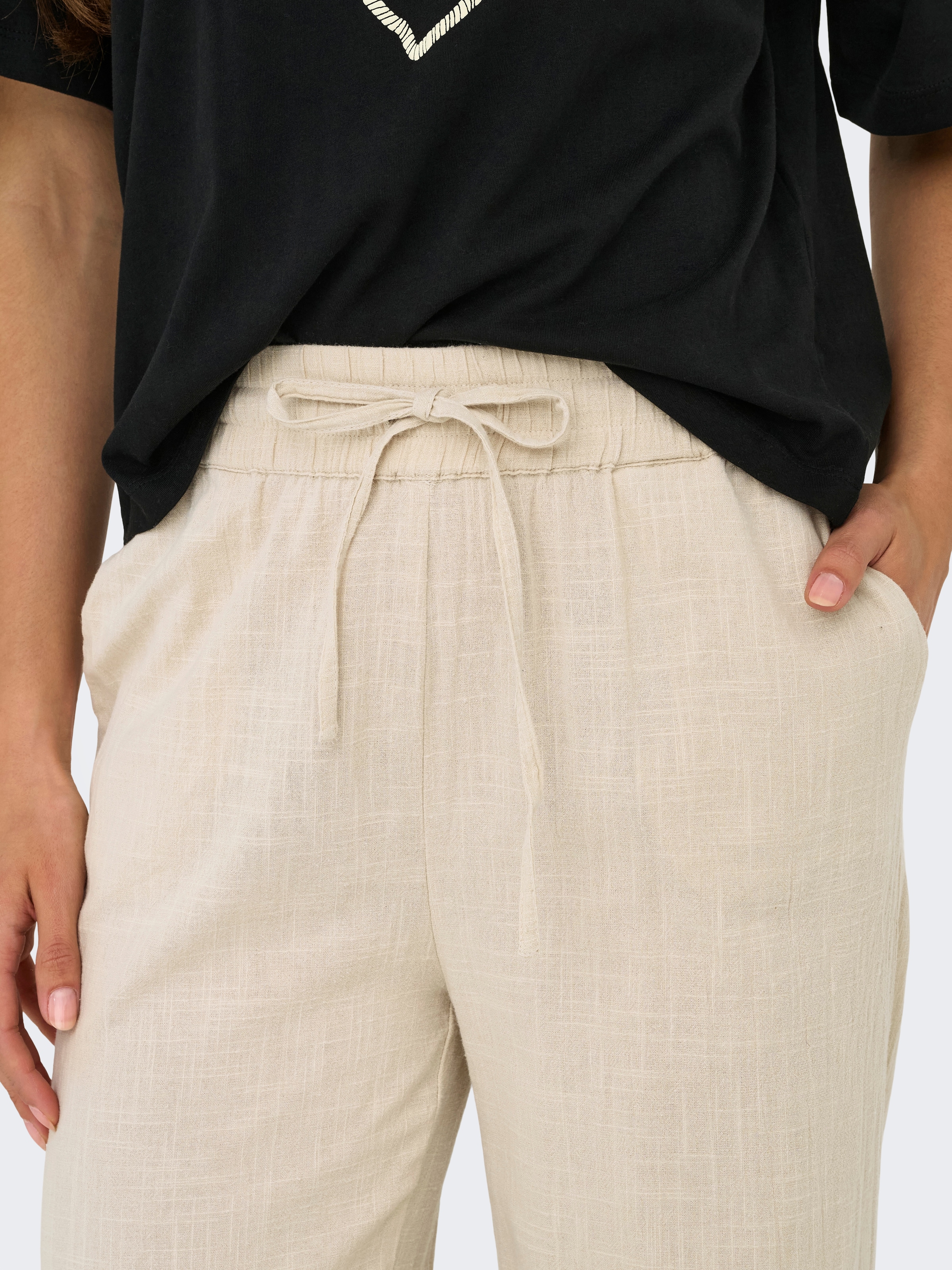 ONLY Schlupfhose »ONLTIZANA COTTON LOOSE PANTS WVN NOOS«