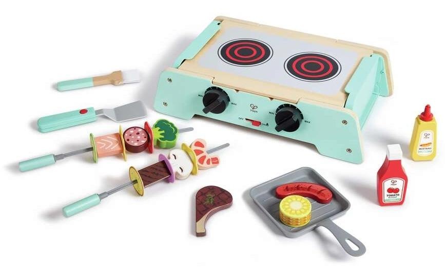 Hape Kinder-Grill »gusseiserner«, (Set)