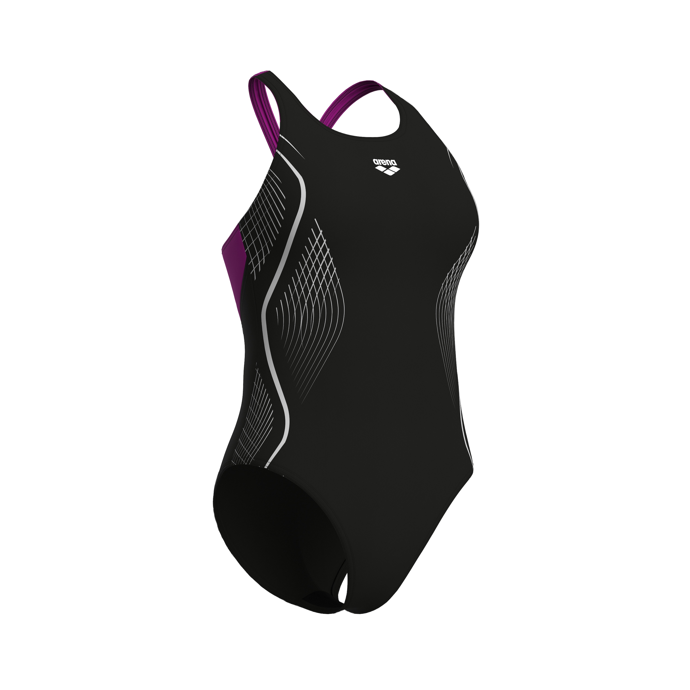Arena Badeanzug »WOMEN'S ARENA GRID SWIMSUIT V BACK GRAPHIC« 1 Stk.