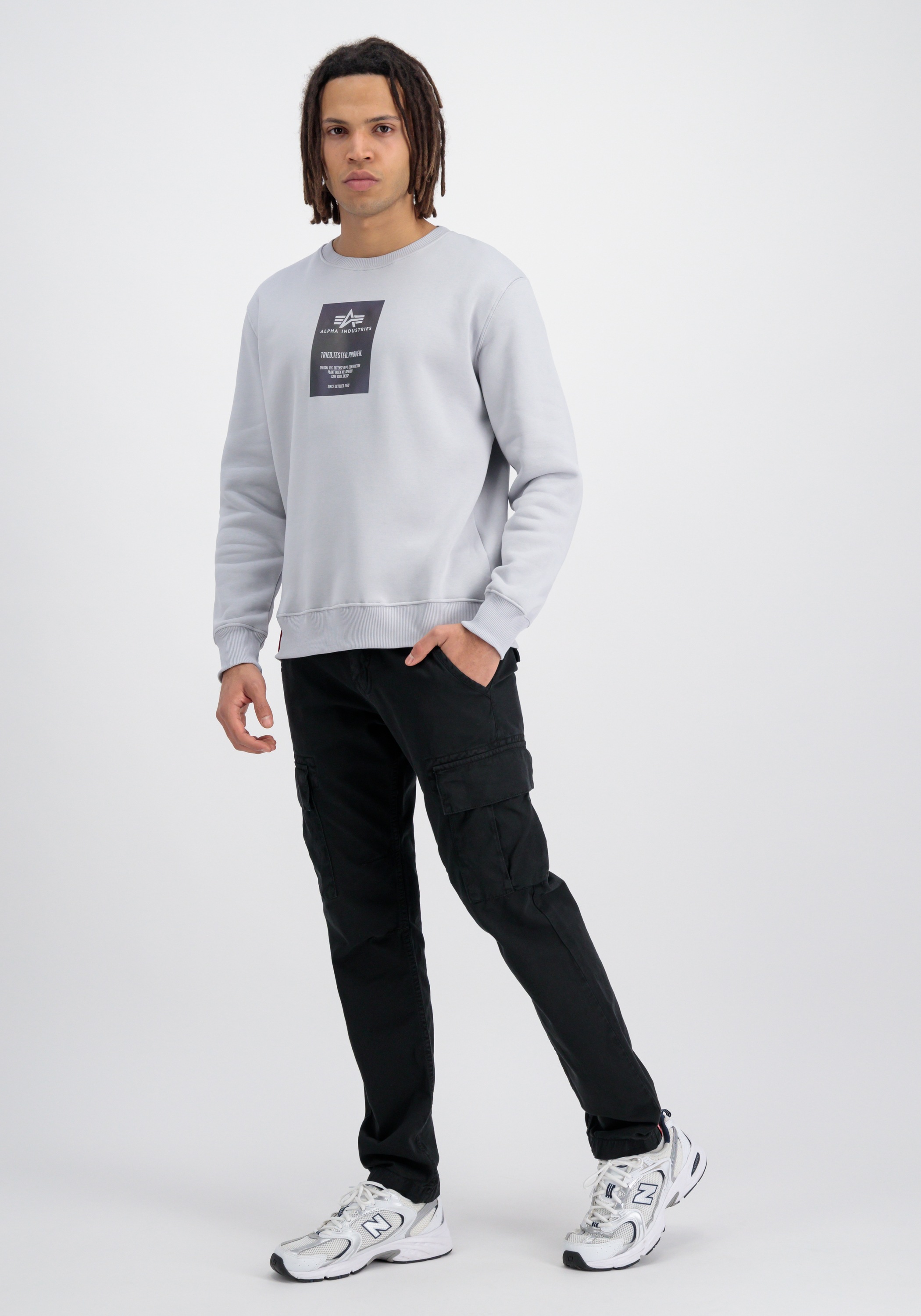 Alpha Industries Sweater »Rainbow Refl. Label Sweater«
