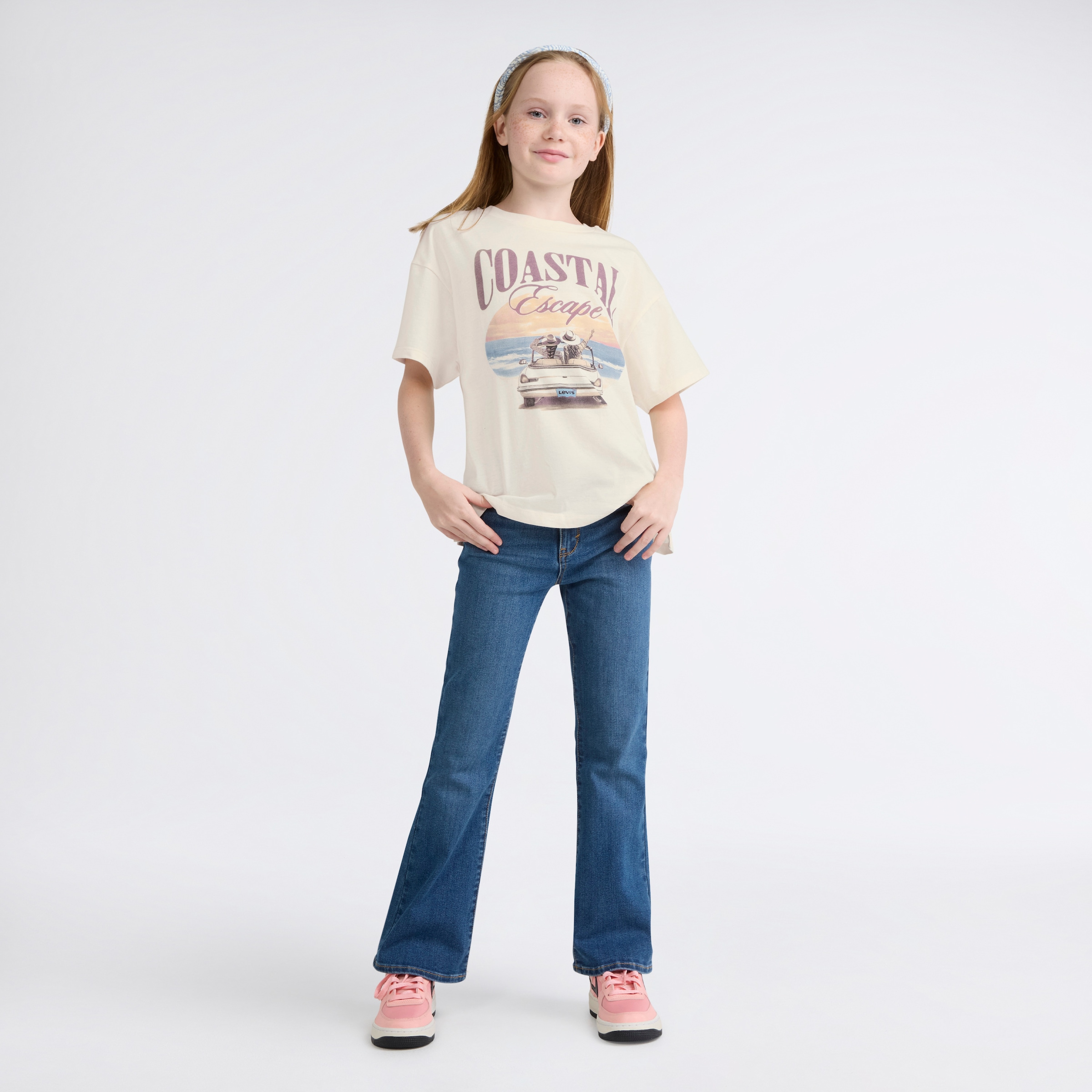 Levi's® Kids T-shirt »LVG COASTAL GIRLS SS TEE« for Girls, mit Print