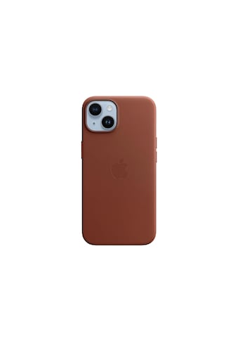 Smartphone-Hülle »iPhone 14 Leather Case«, iPhone 14, 15,4 cm (6,1 Zoll)