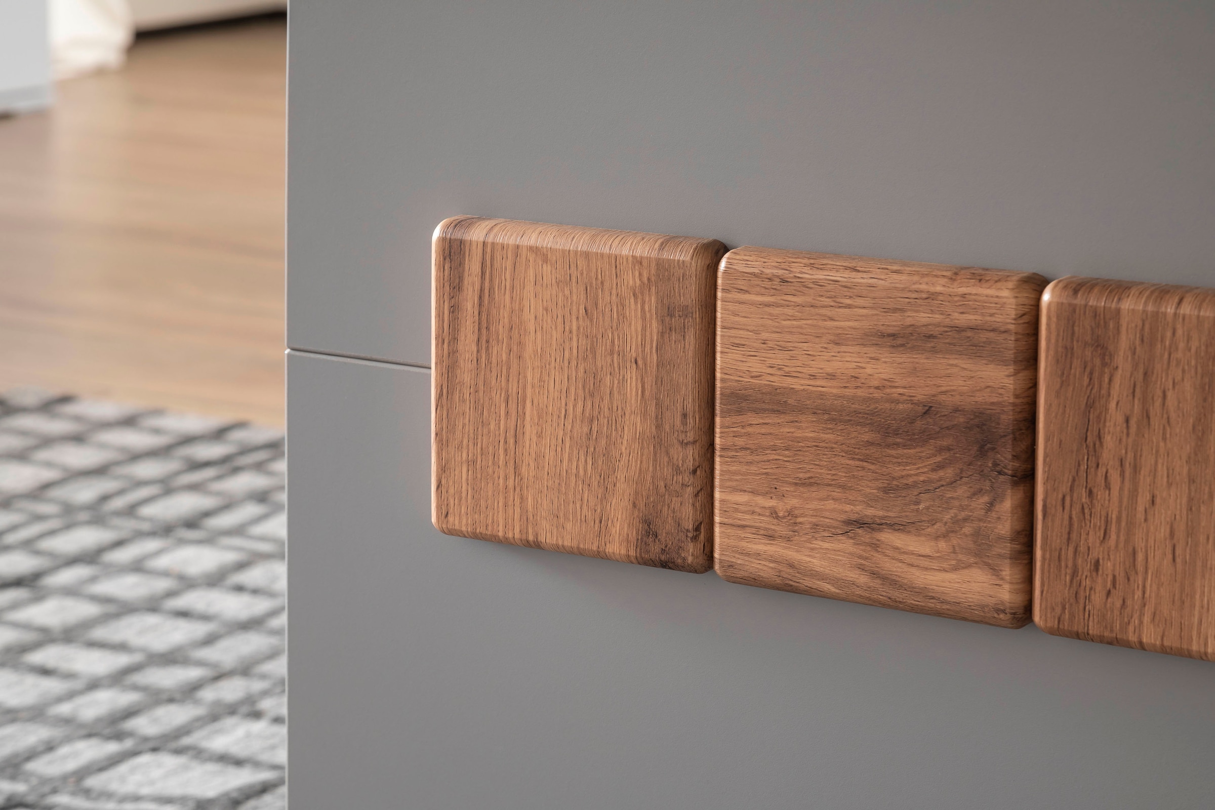 MCA furniture Couchtisch »Zadar« Wohnzimmertisch Arktis Grau, FSC Zertifiziert