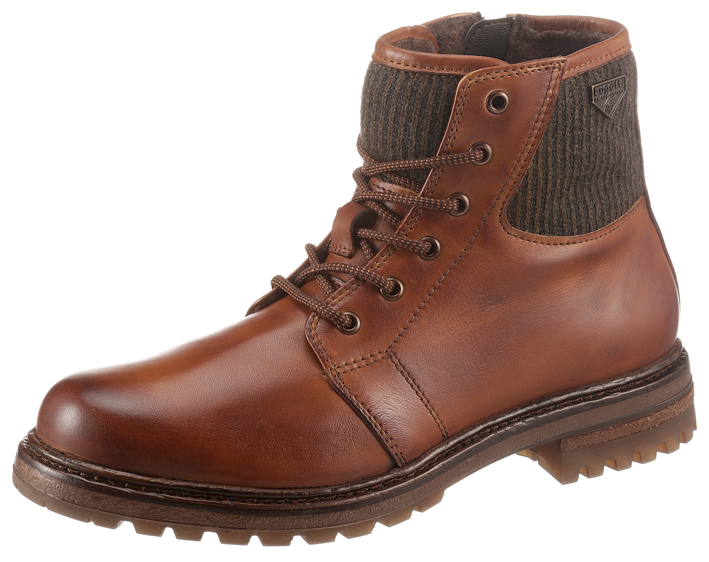 Image of bugatti Schnürstiefelette »ENZIO«, mit praktischem Wechselfussbett bei Ackermann Versand Schweiz