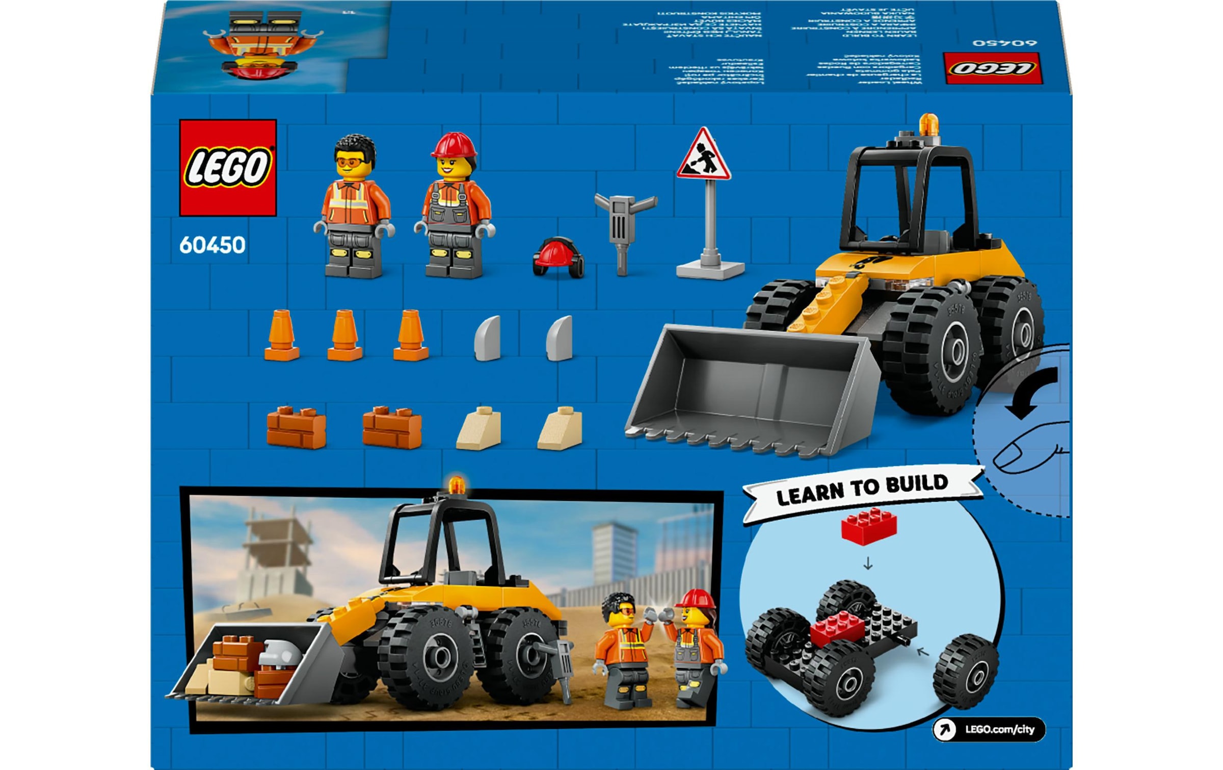LEGO® Spielbausteine »City Radlader 60460«, (81 St.)