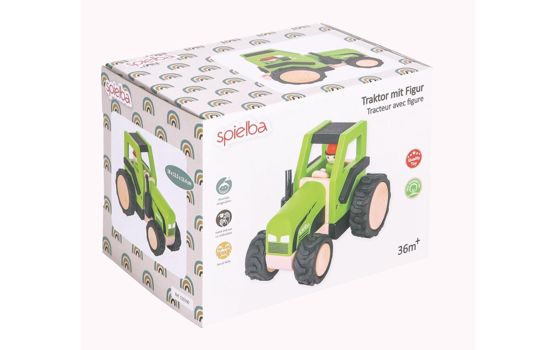 Spielba Spielzeug-Traktor »Traktor mit Figur«