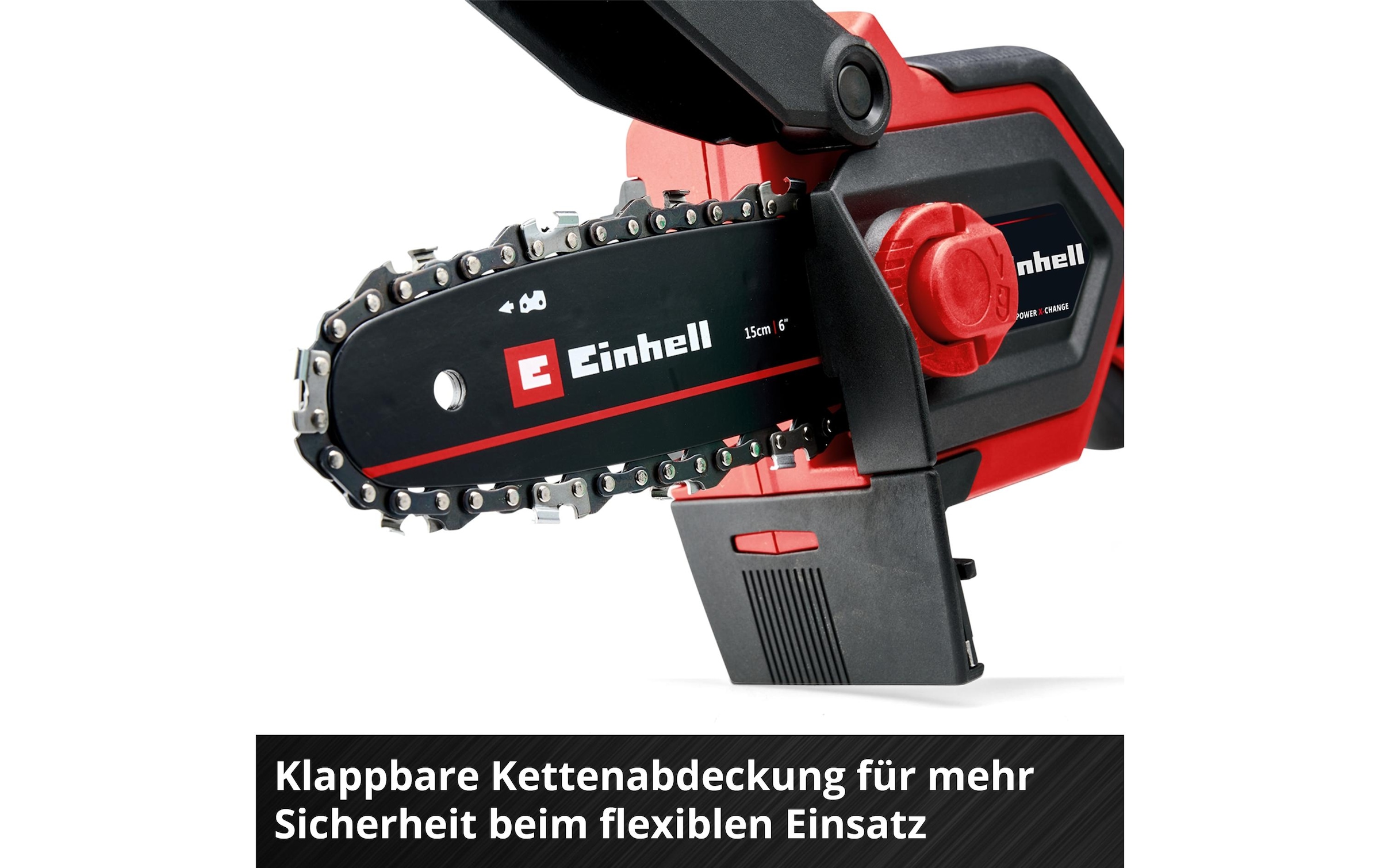 Einhell Akku-Kettensäge »GE-PS 18/15 Li Bag Kit«, (1 tlg.)