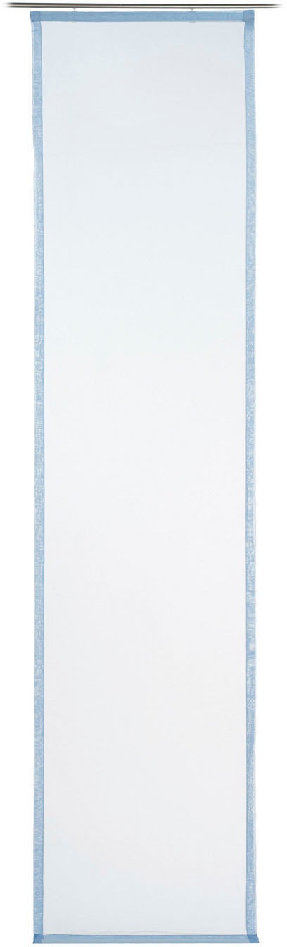 Image of Gözze "Sambia Schiebevorhang" Paneelwagen 1 Stk. tlg. HxB: 245x60, Voilé Uni, inklusive Montagezubehör