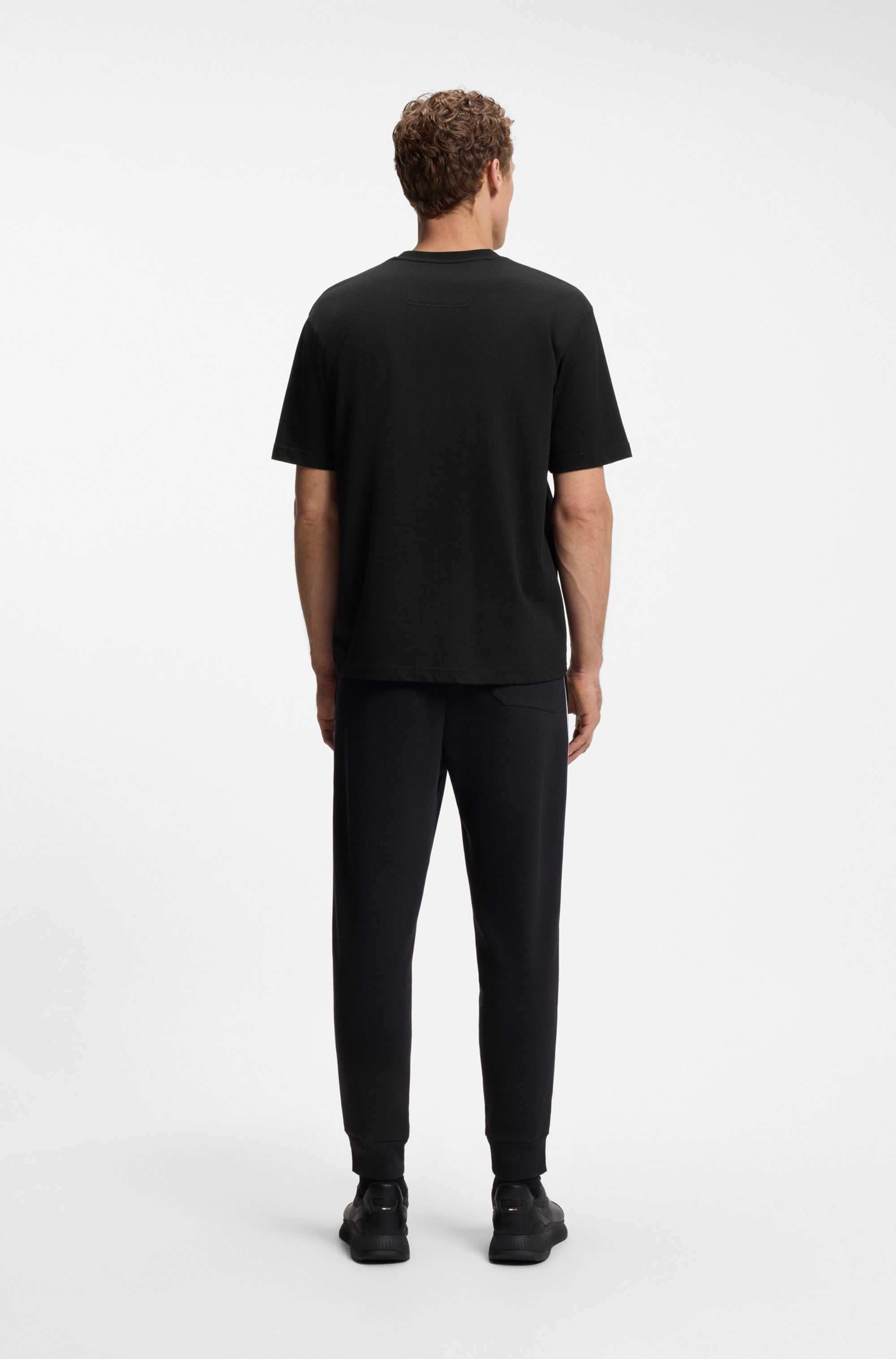 BOSS GREEN T-Shirt »Tee 10 Relaxed Fit« Rundhalsausschnitt, relaxed Fit, reine Baumwolle