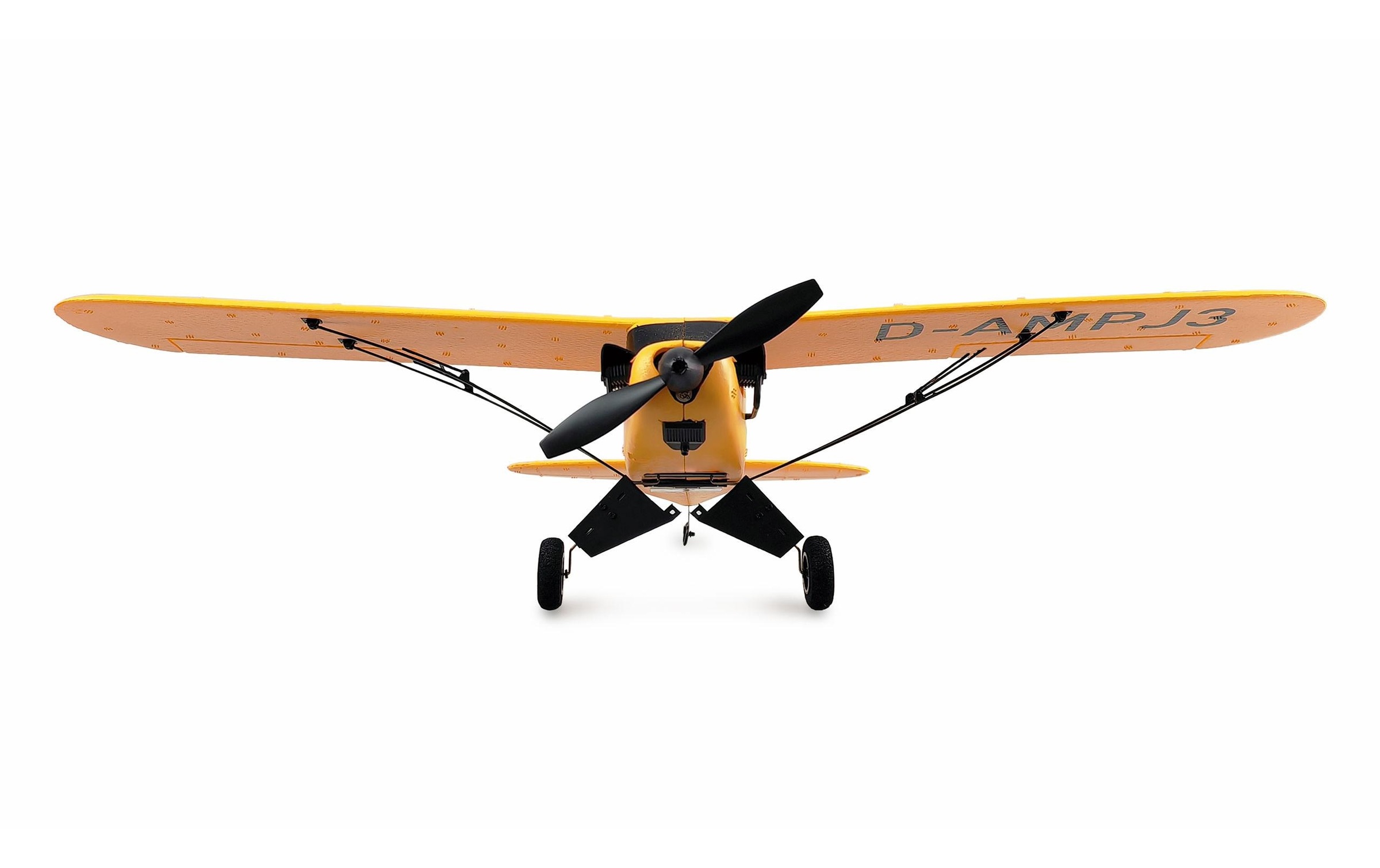 Amewi RC-Flugzeug »Piper J-3 Cub 505 mm, Gelb Gyro, RTF«