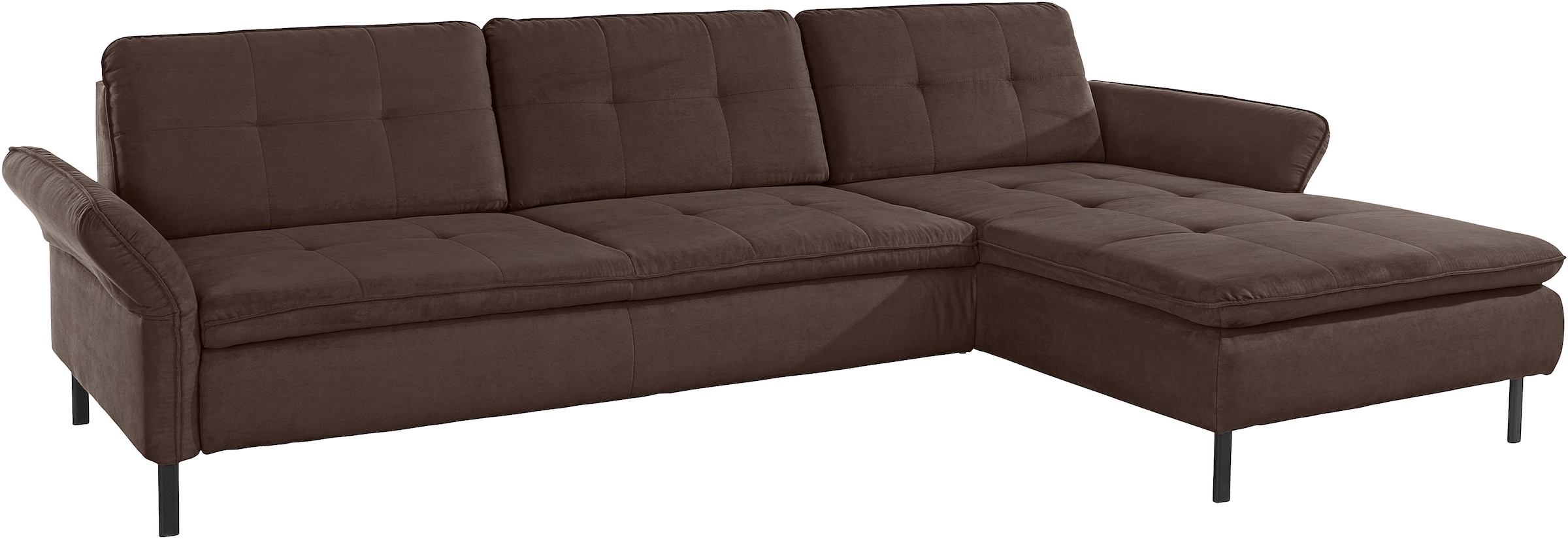 INOSIGN Ecksofa »Birkholm L-Form« Armlehnverstellung, auch in Easy Clean Bezug - mit Wasser zu reinigen