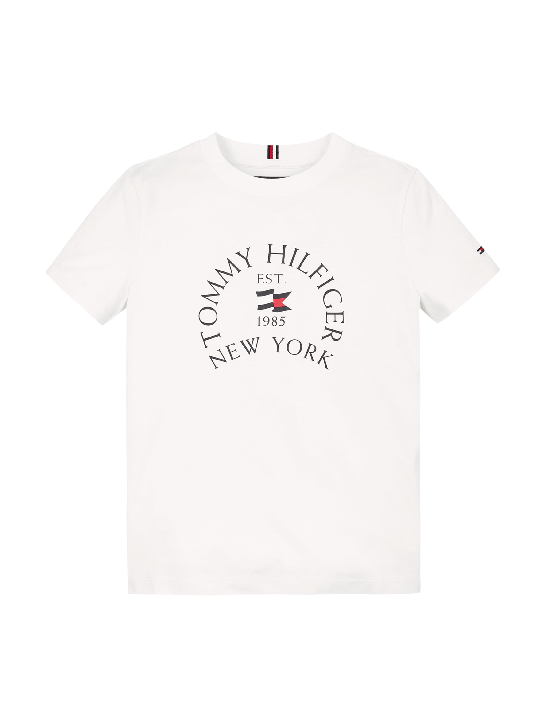 Tommy Hilfiger T-Shirt »NAUTICAL ARCH PRINTED REG TEE SS«, Baby bis 2 Jahre; mit grossem Tommy Logo