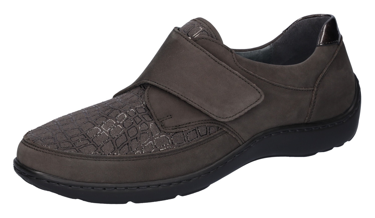 Waldläufer Klettschuh »HENNI-Soft«, Slipper, Komfortschuh, Bequemschuh mit Orthotritt, Weite H