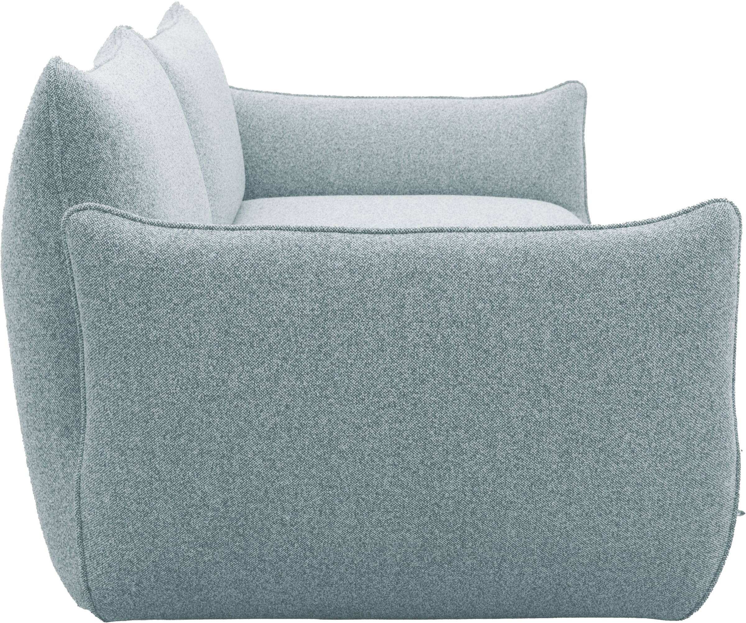 DOMO collection Big-Sofa »Bristol in 2 Breiten, Taschenfederkern für hohen Sitzkomfort« Breite 194cm. Pflegeleichter Strukturstoff