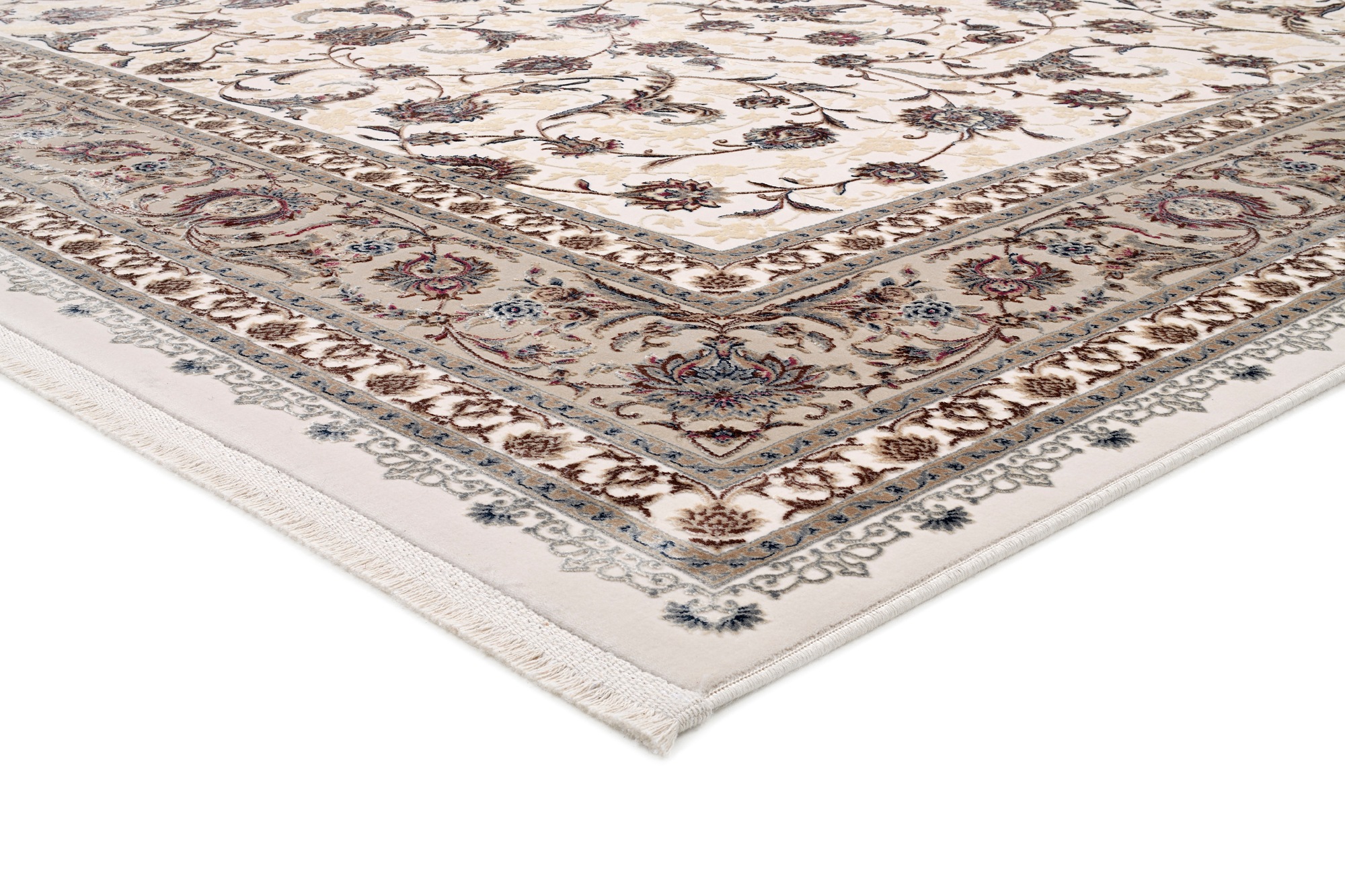 OCI DIE TEPPICHMARKE Teppich »MYSTIC HERITAGE«, rechteckig, 7 mm Höhe, florale Muster in 3D-Optik, maschinell gewebt, Viskose