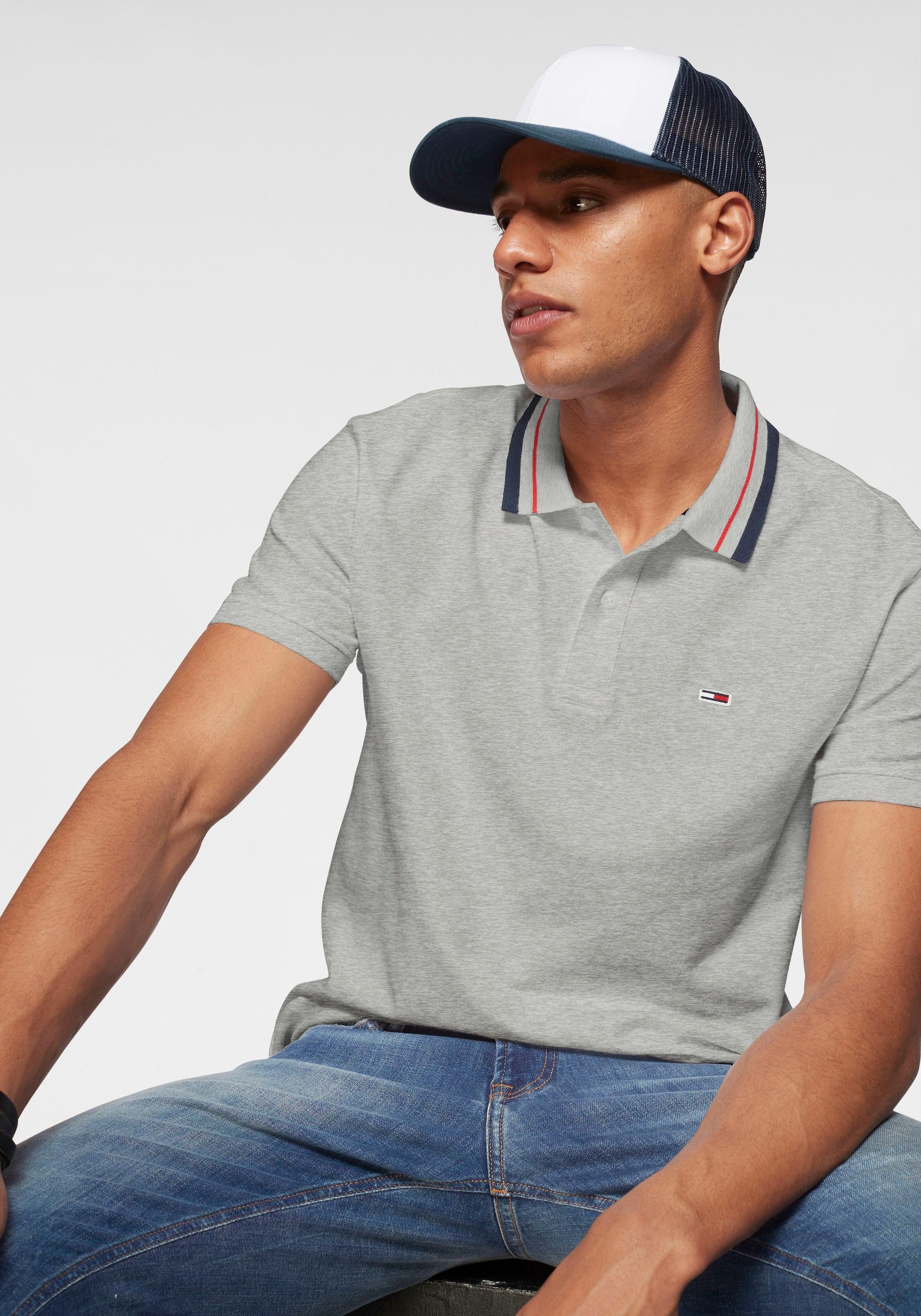 Tommy Jeans Poloshirt »TJM CLASSICS TIPPED STRETCH POLO«