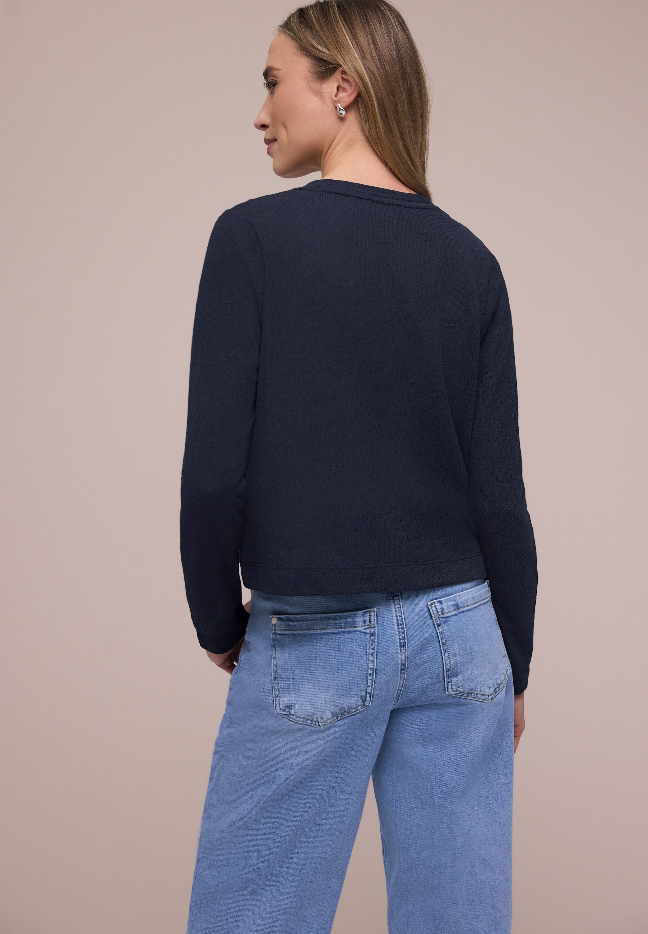 STREET ONE Veste en tricot »Style Nette« in offener Passform