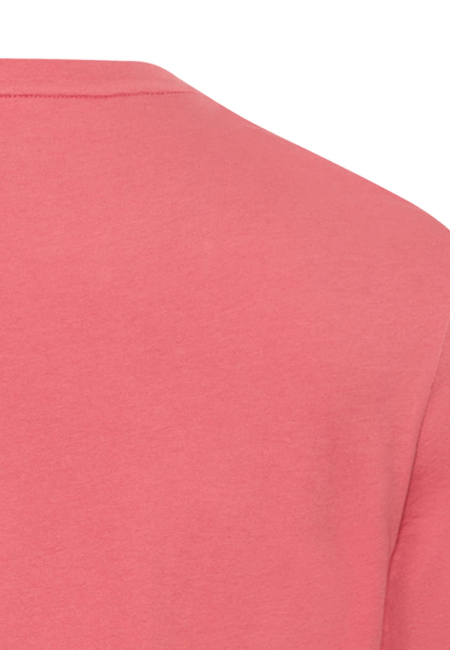 camel active T-Shirt normale Passform, Kurzarm-Design, bedruckte Optik mit Logo-Print