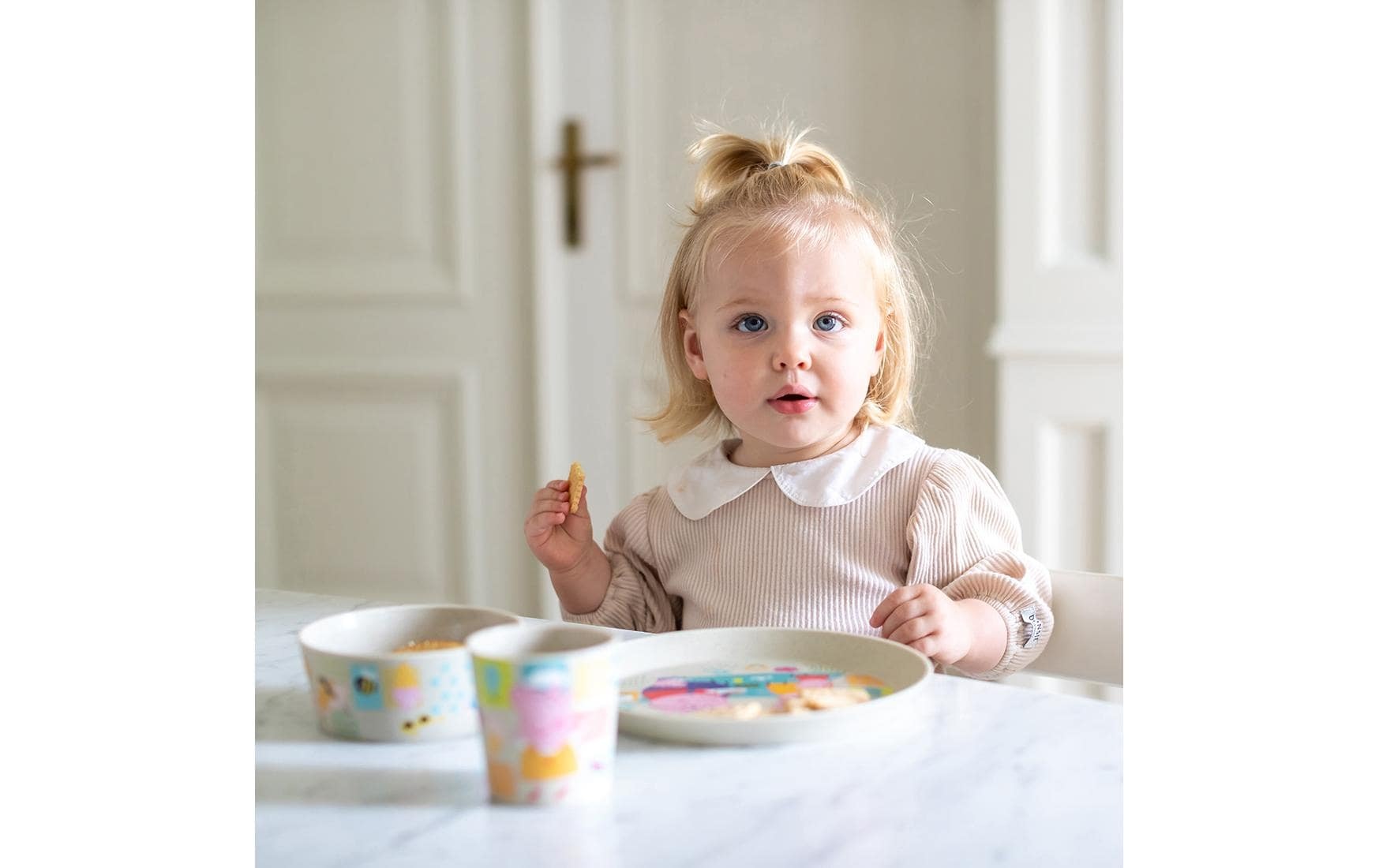 KOZIOL Kindergeschirr-Set »Connect Peppa Pig, 3-teilig,«