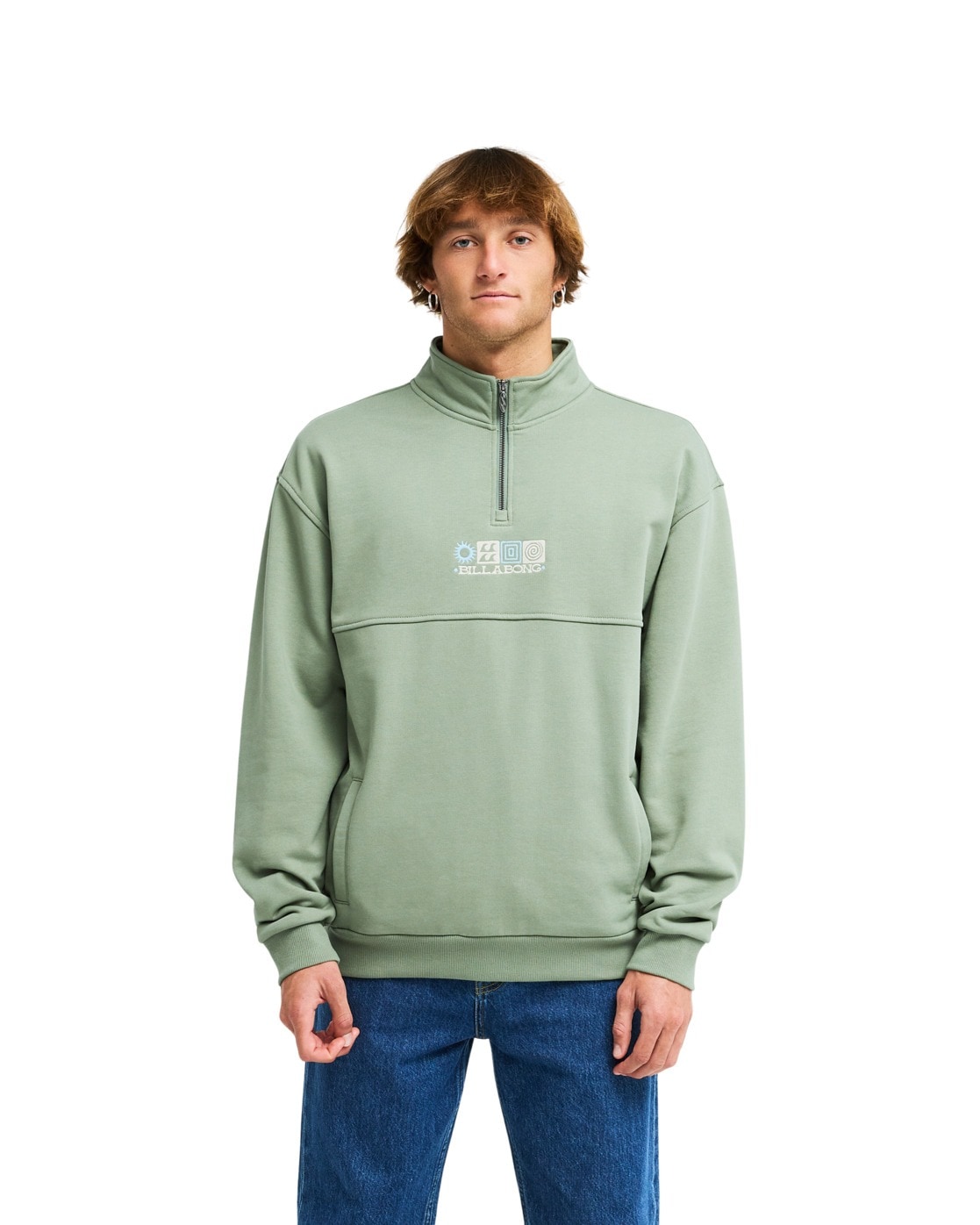 Image of Billabong Sweatshirt "Burleigh Mock Neck"