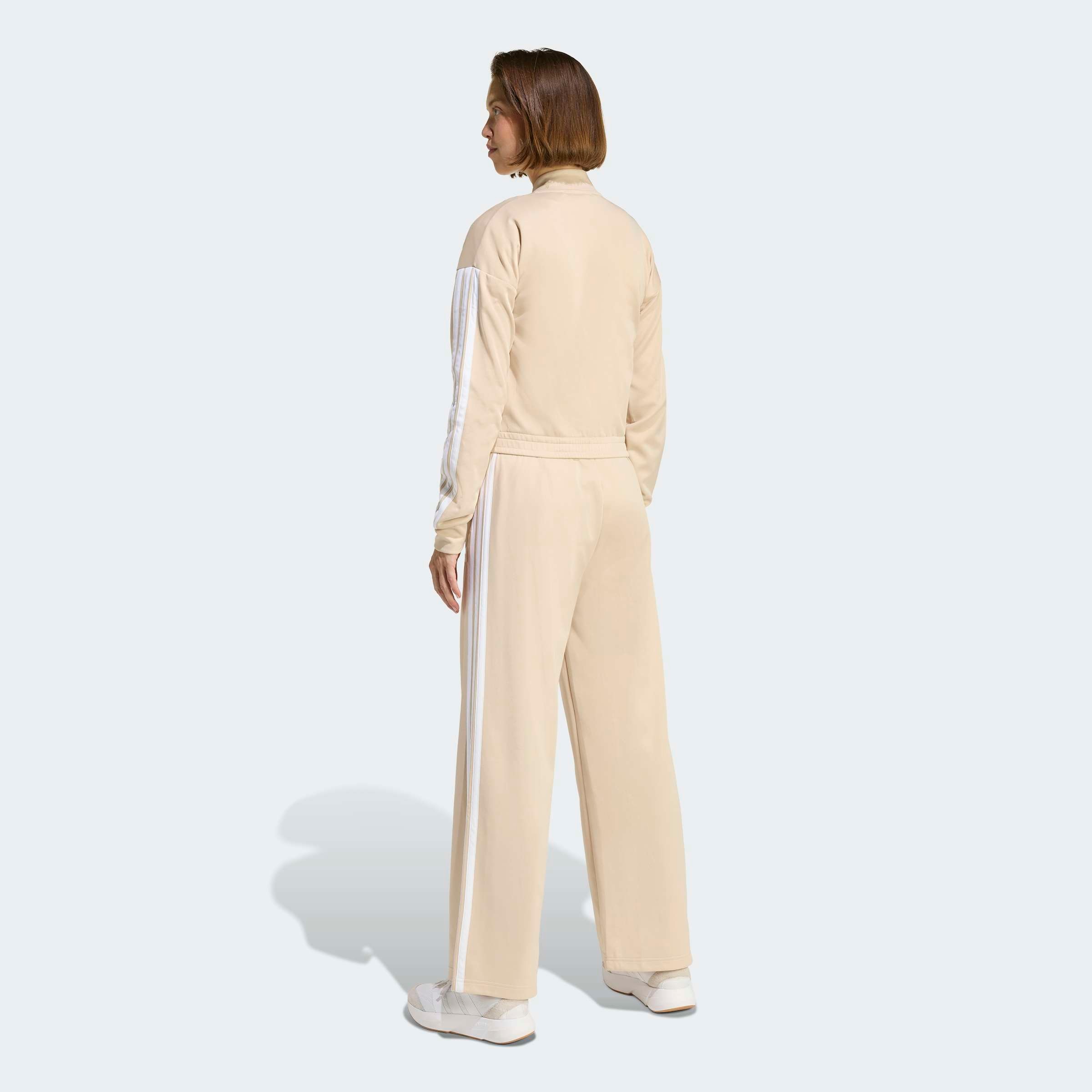 adidas Sportswear Combinaison d'entraînement »W TEAMSPORT TS« 2 pièces Jacke schmal geschnitten; Hose regulär geschnitten, hoher Bund