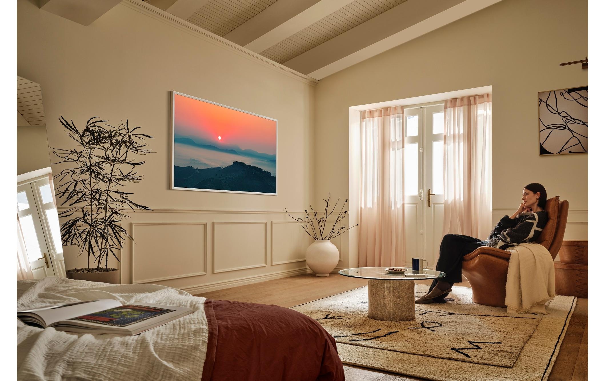 Samsung Téléviseur QLED »QE85LS03FW« 214 cm/85 ″