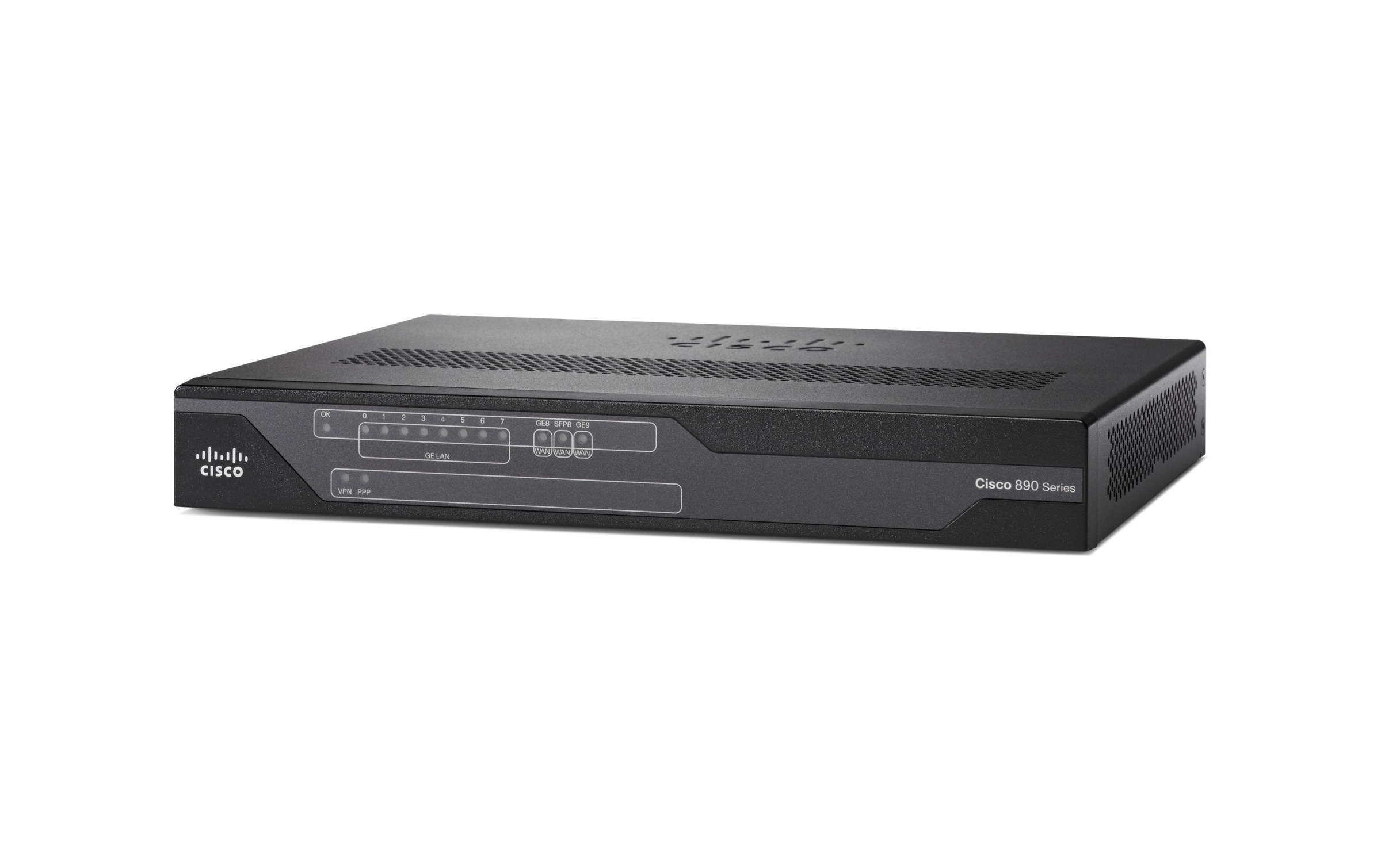 Image of Cisco VPN-Router »C892FSP-K9«, (Zusatzfunktionen: Managebar, RADIUS, Bridge, Lüfterlos, Metallgehäuse) bei Ackermann Versand Schweiz