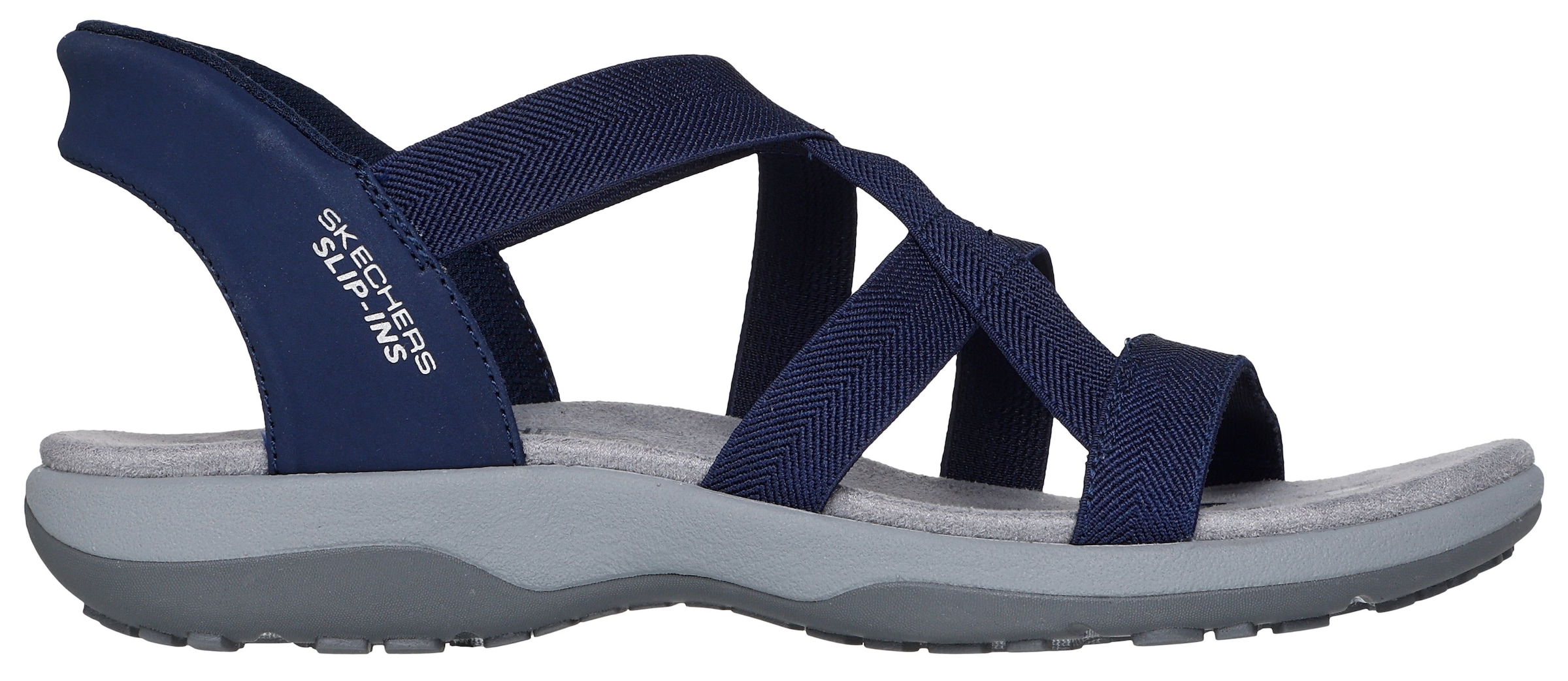 Skechers Sandale »REGGAE SLIM-STRETCH FLEX«  Flats, sandale de trekking avec fonction slip-in