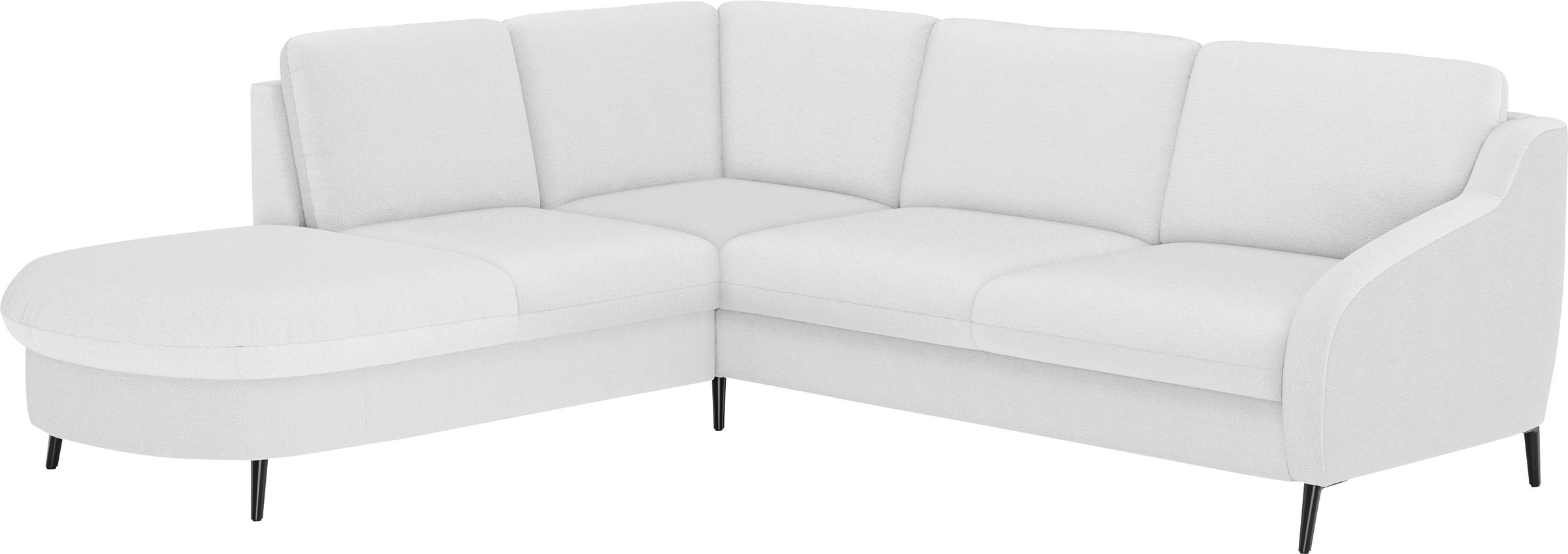 sit&more Ecksofa »Soul L-Form«, wahlweise mit Bettfunktion und Bettkasten oder Schubkasten