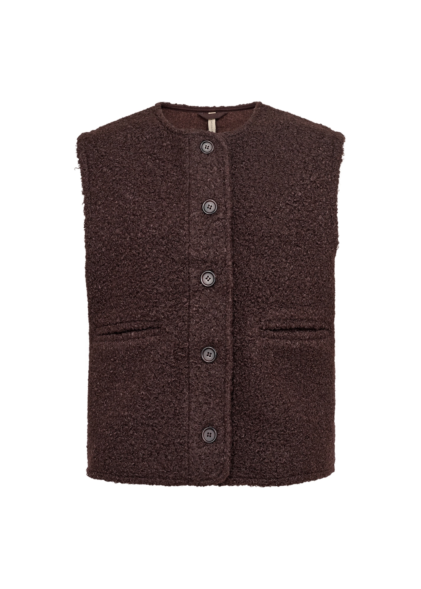 soyaconcept Gilet en peluche »SC-SHAIMA 10« fibre synthétique