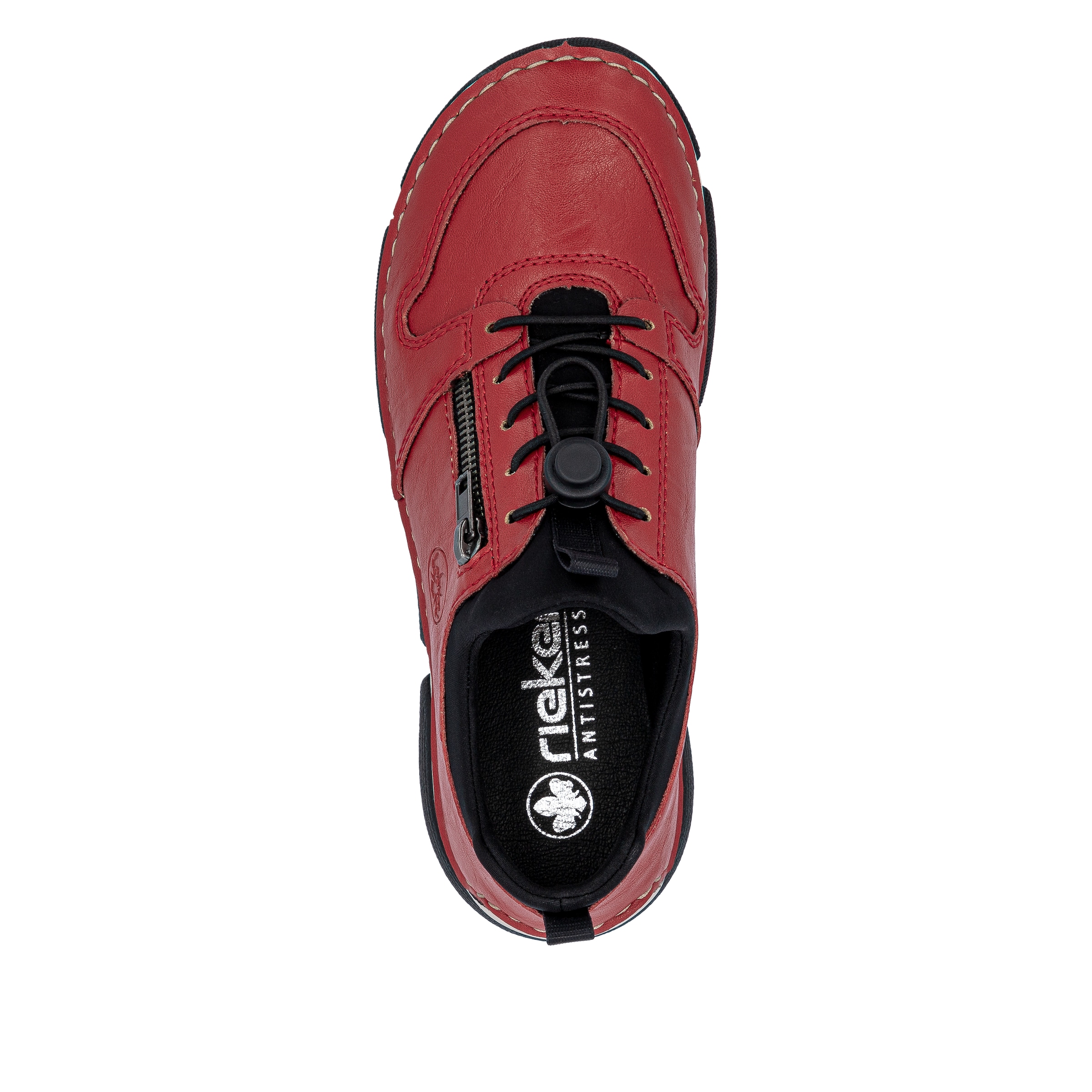 Rieker Slip-On Sneaker  Schlupfschuh, Halbschuh, Freizeitsneaker, Gummizug, Schnellverschluss