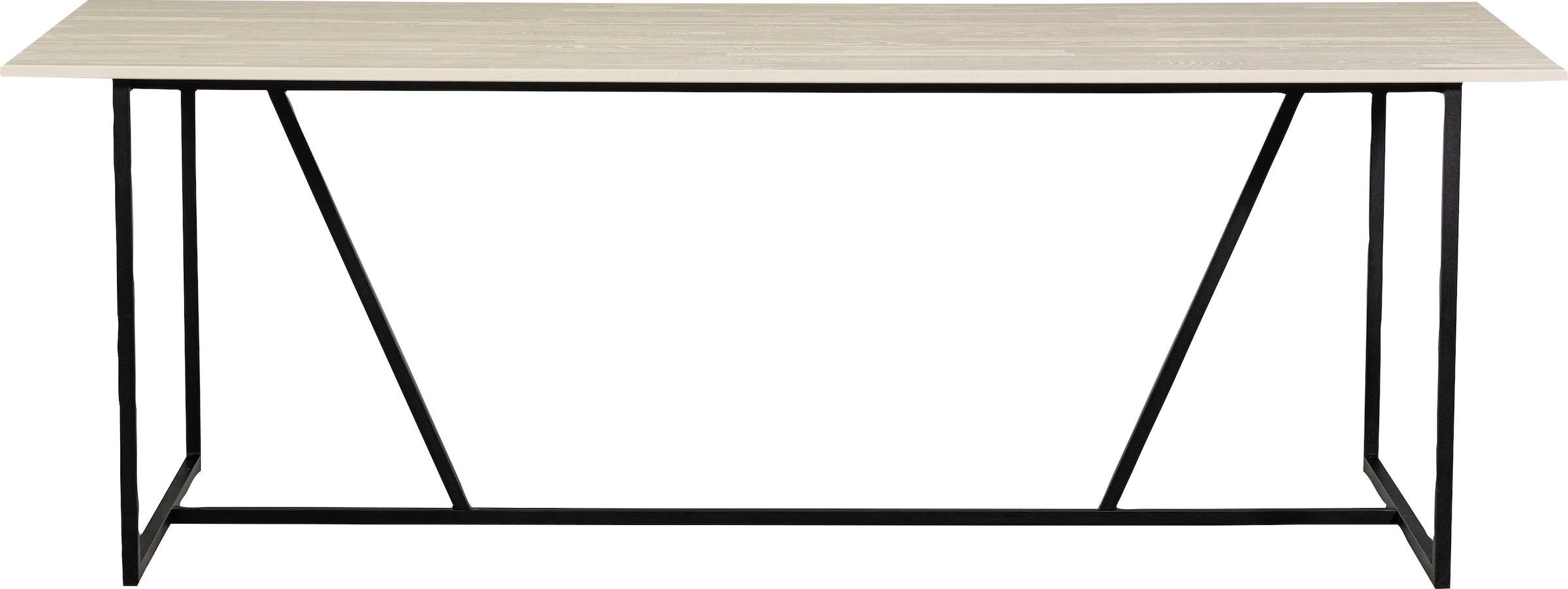 Image of WOOOD Esstisch "Silas" rechteckige Form, Holz teilmassiv, H 75 cm x B 220 cm