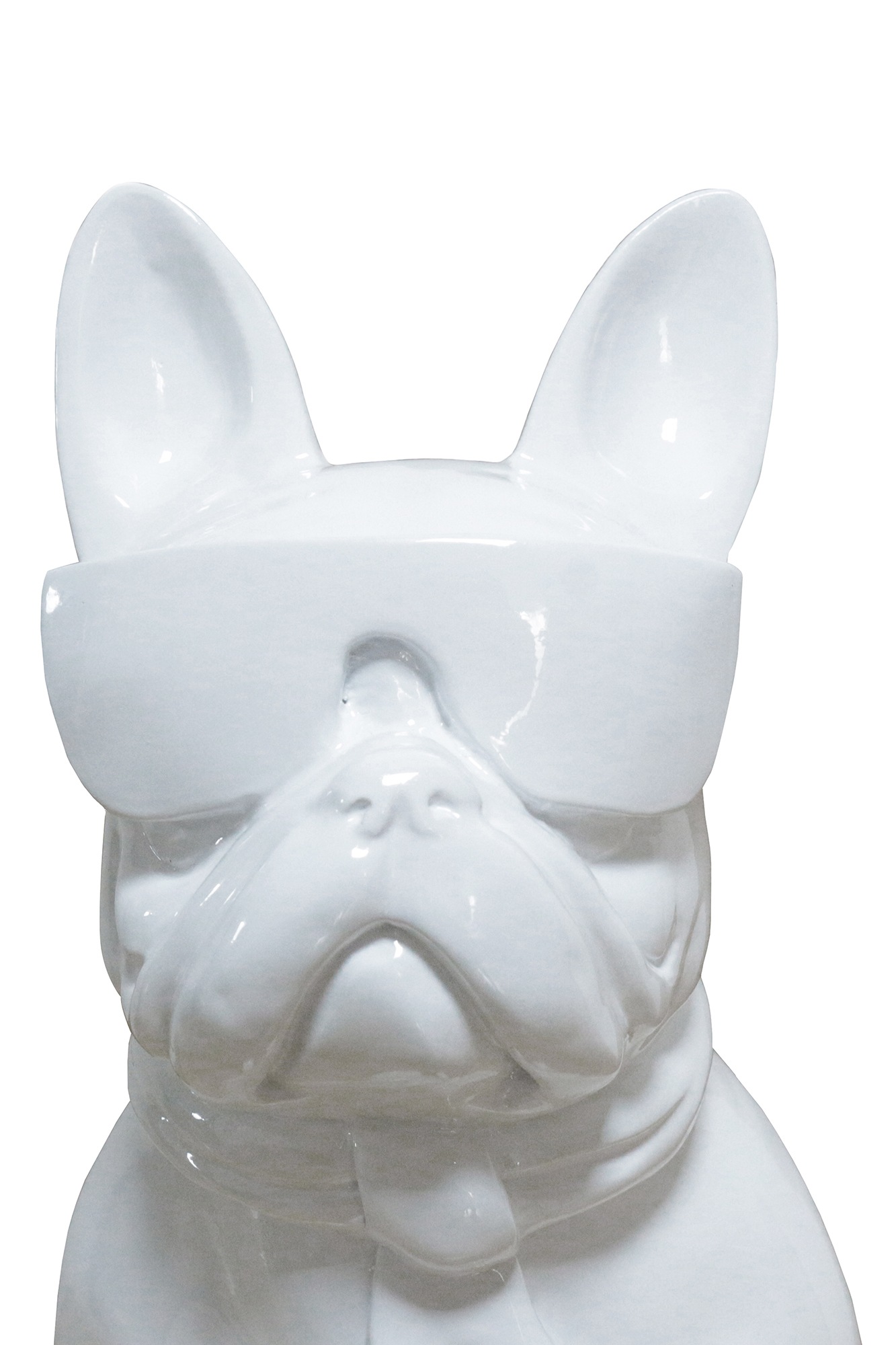 Kayoom Sculpture »Skulptur Bulldog 125« Coole Bull-Dog Skulptur aus langlebigem Kunstharz und Steinpulver