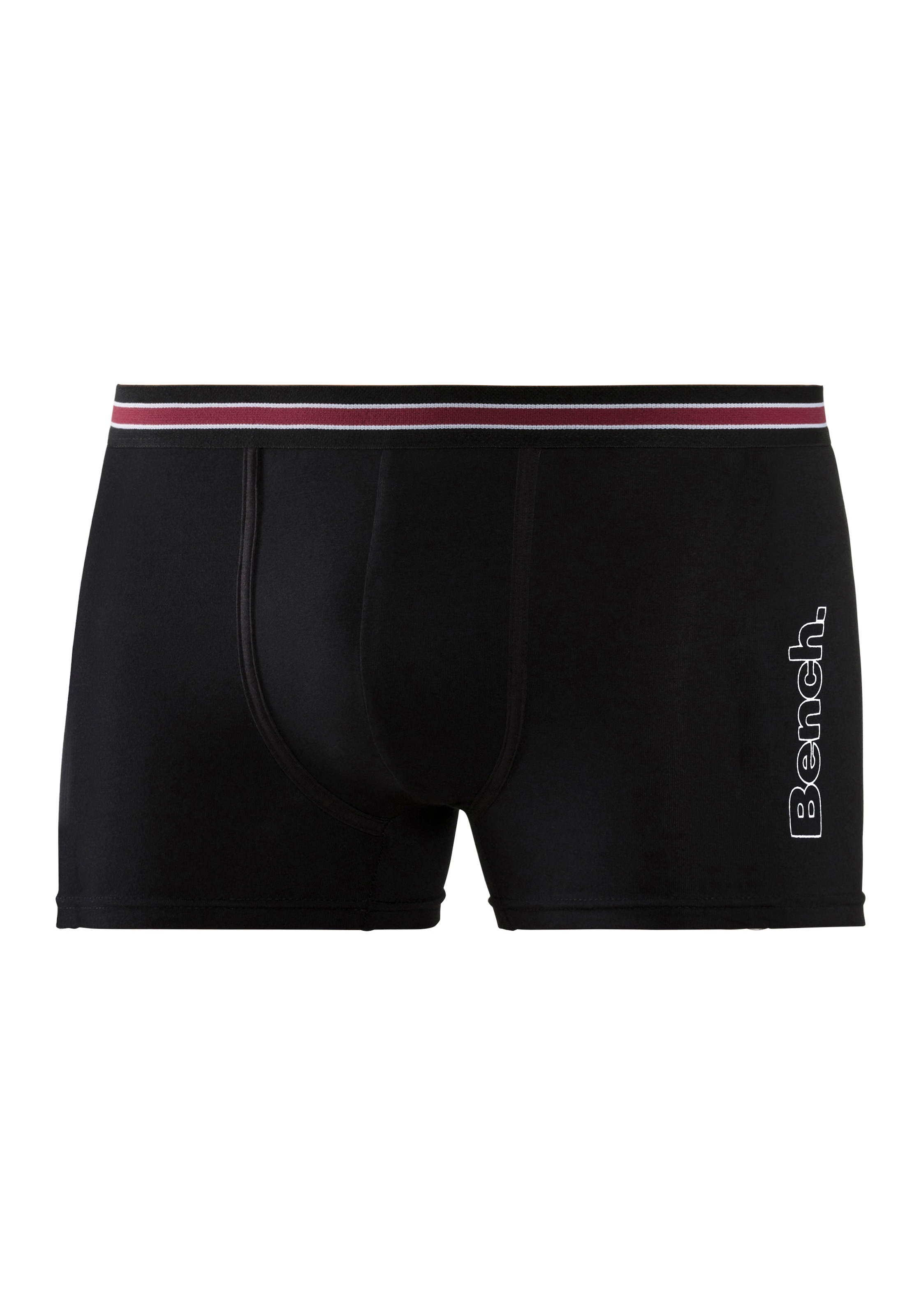 Bench. Boxer »Boxershorts für Herren« Packung, 4 Stk. Unterhosen mit seitlichem Logo Druck