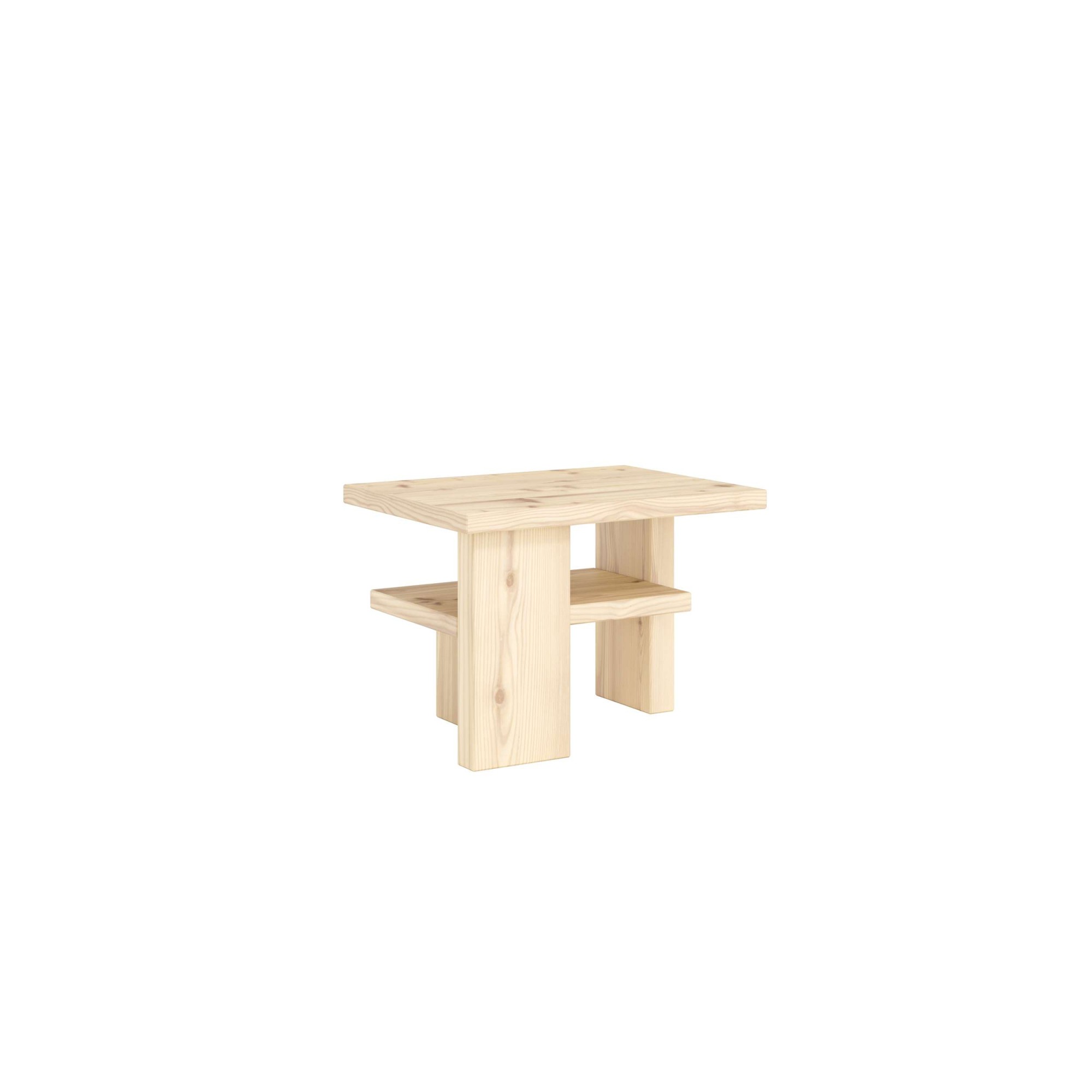 Karup Design Beistelltisch »Japan Side Table, kompakt, stilvoll, funktional, Made in Europe«, vielseitig einsetzbar, aus massivem FSC®-zertifiziertes Massivholz