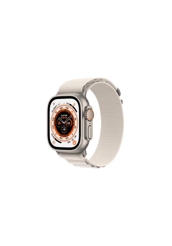 Apple Smartwatch »Ultra, GPS + Cellular, 49mm Titanium Case«, (Watch OS MQFQ3FD/A) kaufen