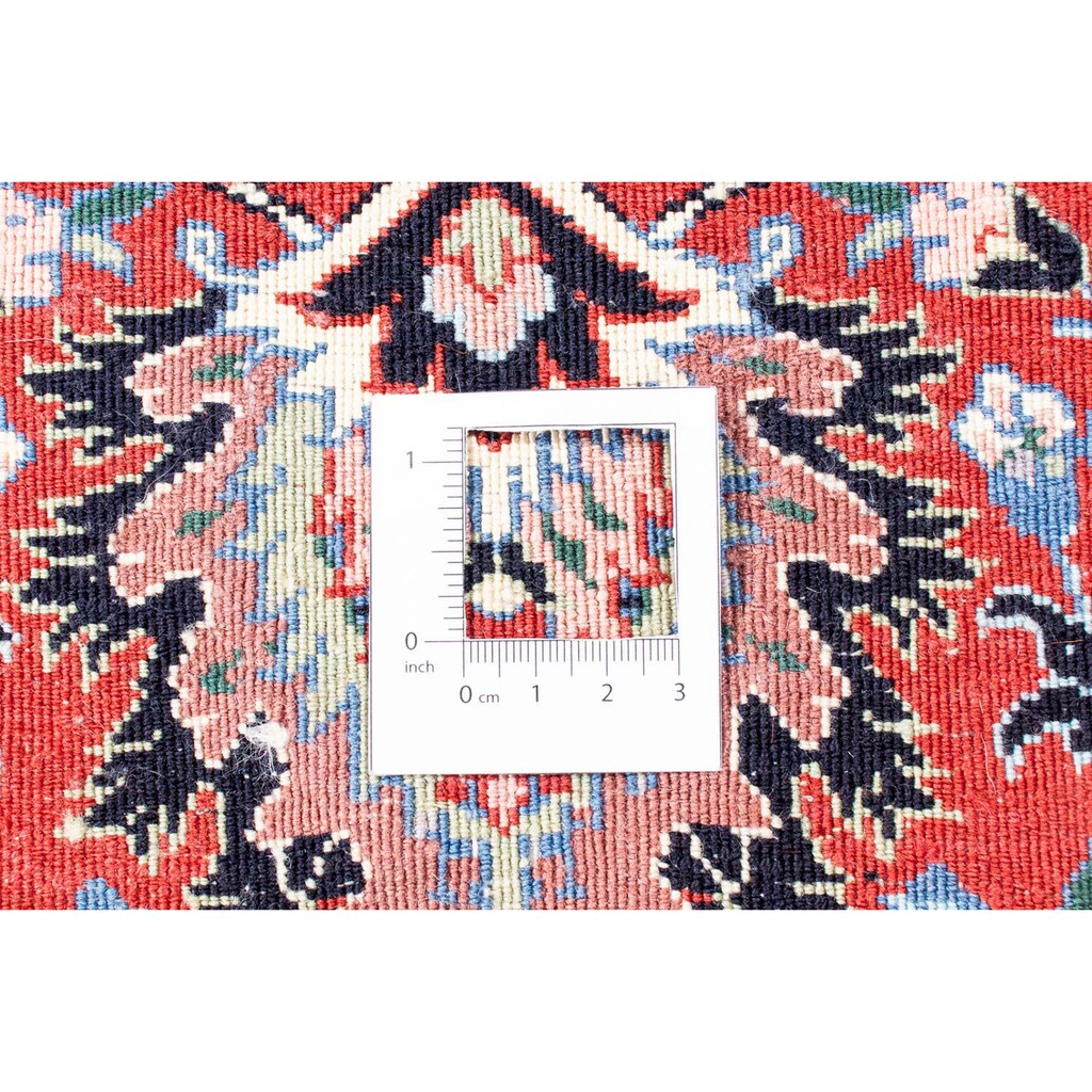 morgenland Orientteppich »Perser - Bidjar - 352 x 256 cm - dunkelblau«, rechteckig, Wohnzimmer, Handgeknüpft, Einzelstück mit Zertifikat